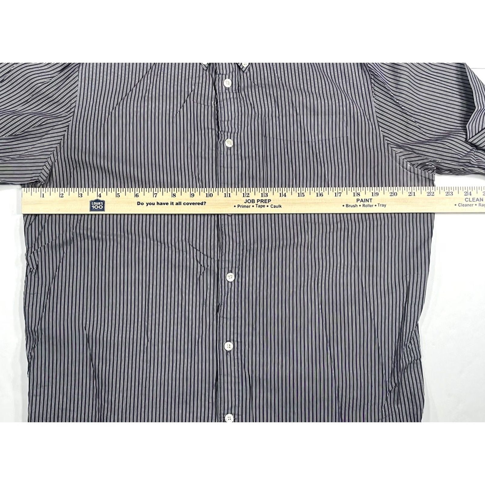 Eddie Bauer Eddie Bauer Shirt Mens Size L Striped Wrinkle Resistant Long Sleeve Button Front Size US L / EU 52-54 / 3 - 6 Thumbnail