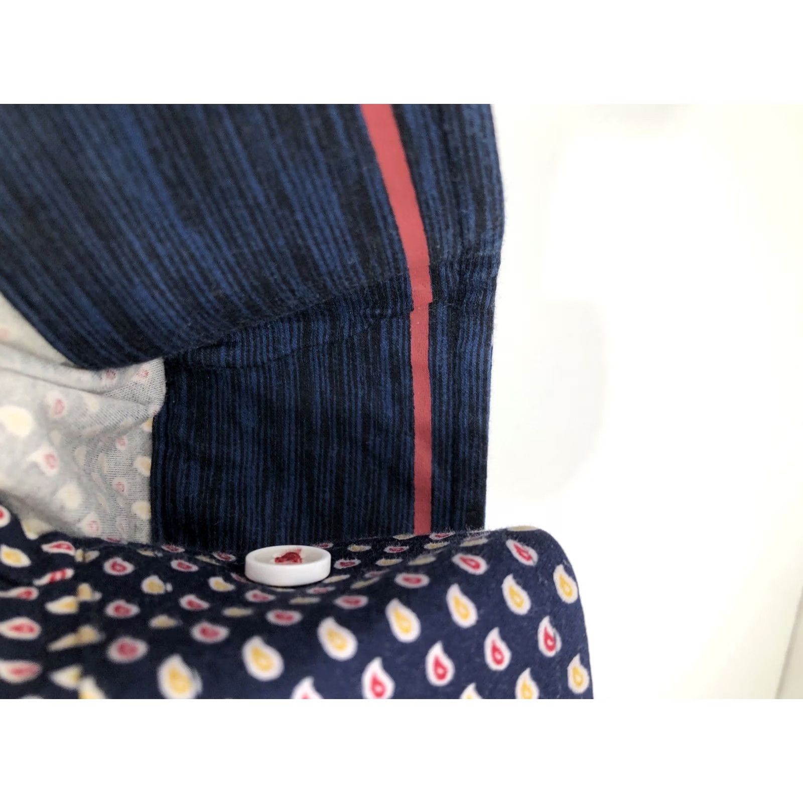 Buttero BUTTERCLOTH - PAISLEY TEARDROPS ALL OVER Mens XL Shirt Size US XL / EU 56 / 4 - 5 Thumbnail