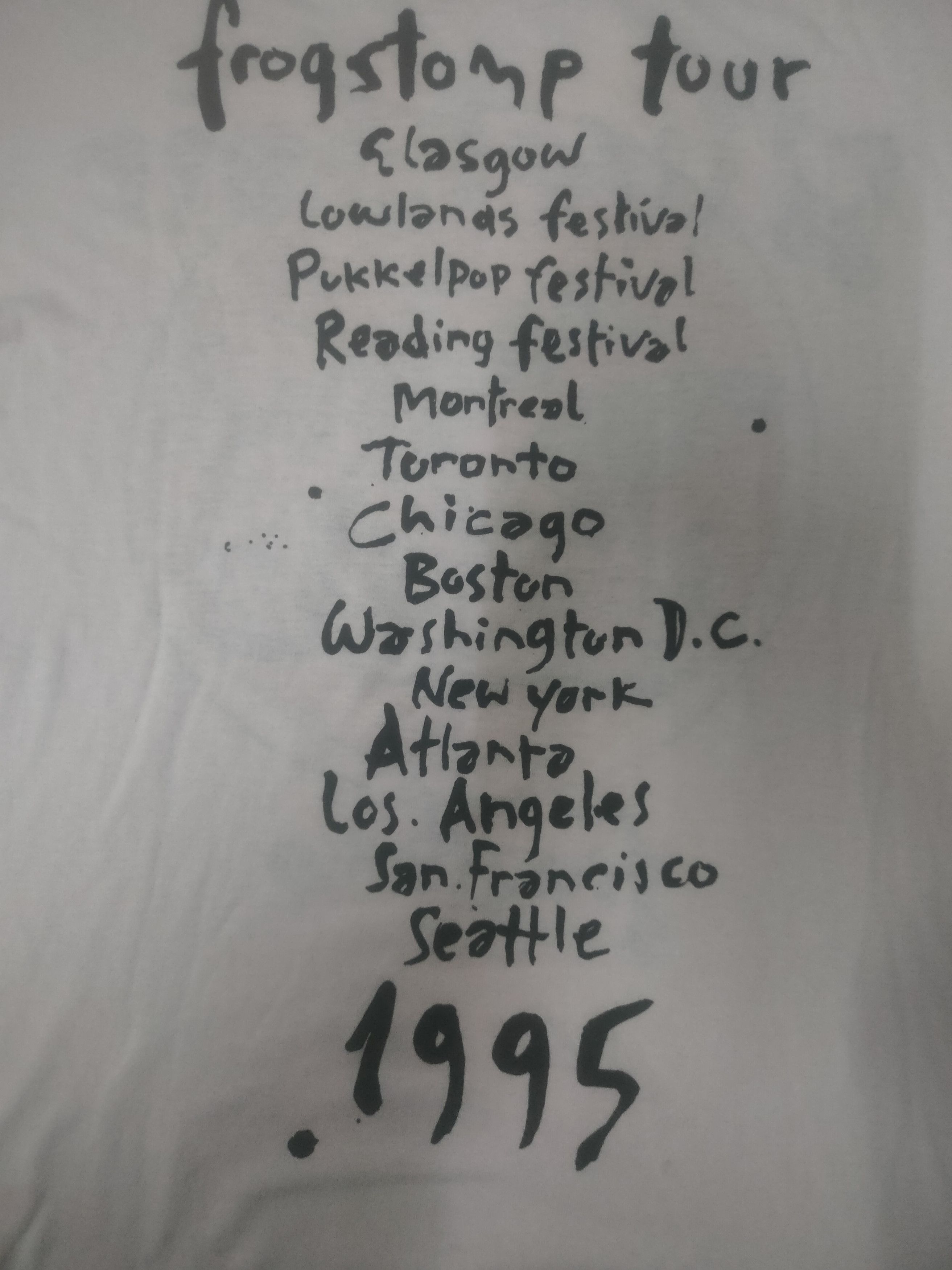 Band Tees × Vintage Vintage silverchair frogstomp Size US L / EU 52-54 / 3 - 6 Thumbnail