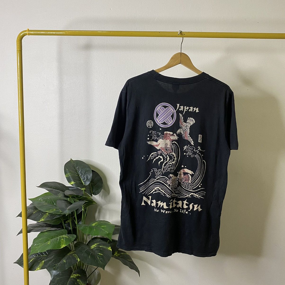 Ed Hardy × Japanese Brand Namimatsu Japan Sukajan Ed Hardy Karakuri Tamashii Style Tee Size US M / EU 48-50 / 2 - 1 Thumbnail