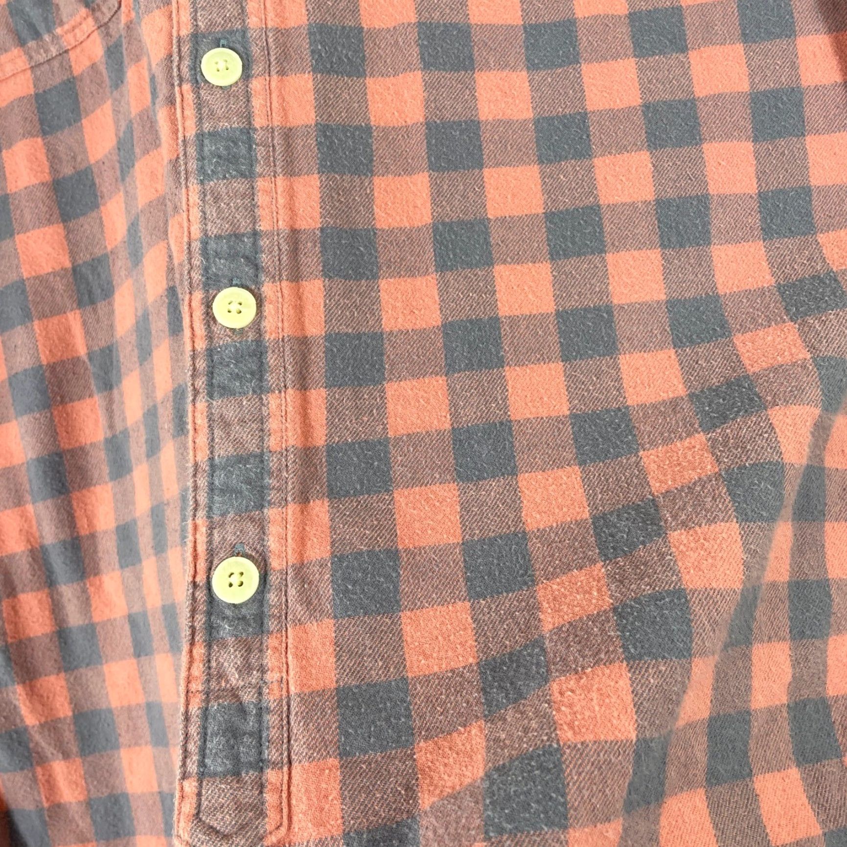 J.Crew J. Crew Plaid Flannel Button-Down Shirt Mens M Red Cotton Tailored Fit Size US M / EU 48-50 / 2 - 4 Thumbnail