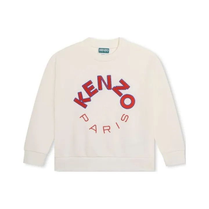 KENZO Kids FW23 Embroidered Logo Sweatshirt -2507