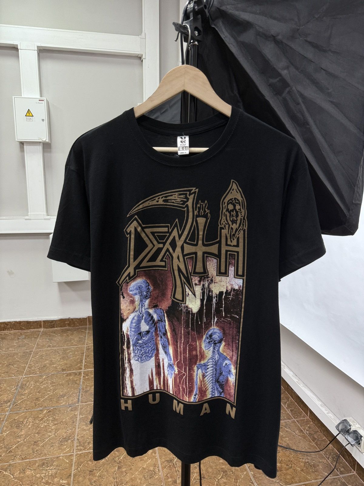 Band Tees 🇺🇸 Vintage Y2K Death Human Old School Death Metal T-Shirt Size US XL / EU 56 / 4 - 1 Thumbnail