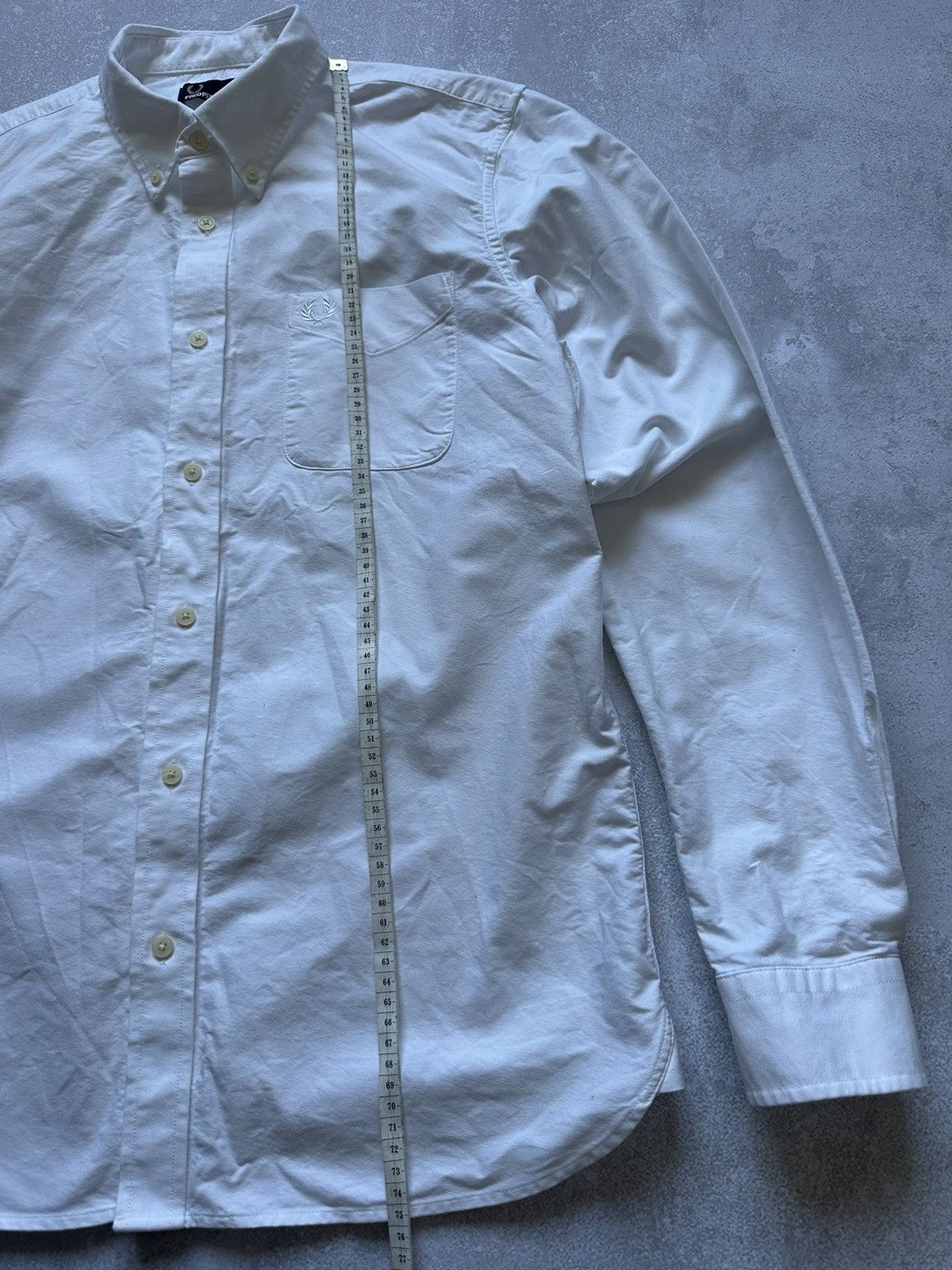 Designer × Fred Perry × Vintage Shirts button ups Fred Perry Vintage White size L Size US L / EU 52-54 / 3 - 8 Thumbnail