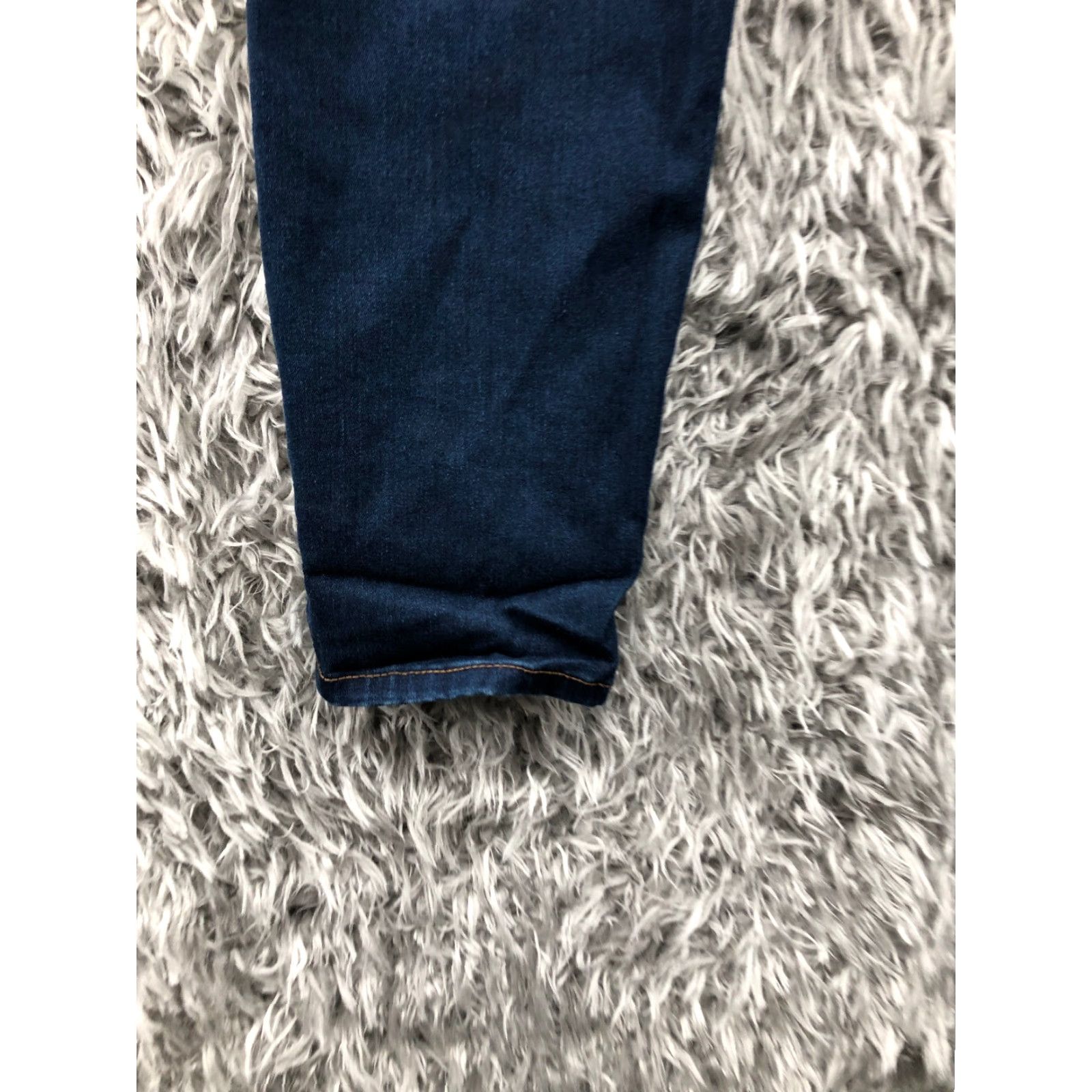 Vintage Aéropostale High Rise Skinny Jeans Women 8 Dark Wash Blue Denim Size 30" / US 8 / IT 44 - 7 Thumbnail