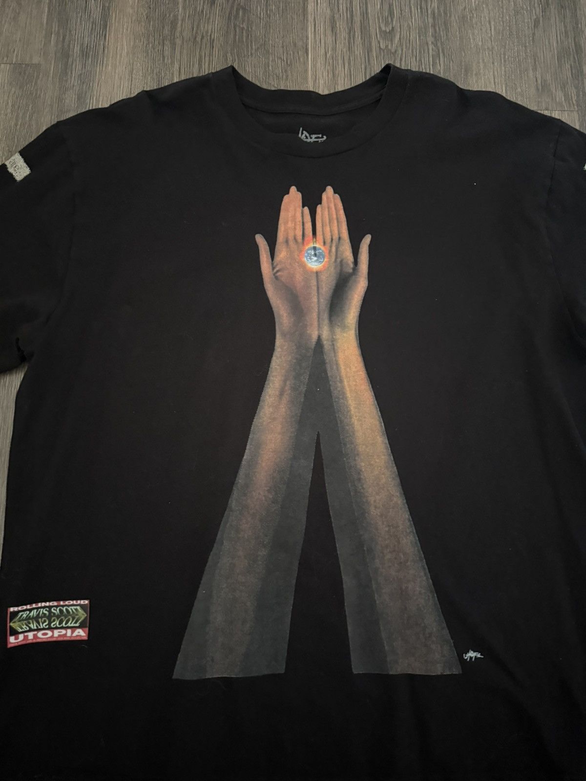 Rolling Loud × Travis Scott Travis Scott Hands Longsleeve TShirt Size US XL / EU 56 / 4 - 3 Thumbnail