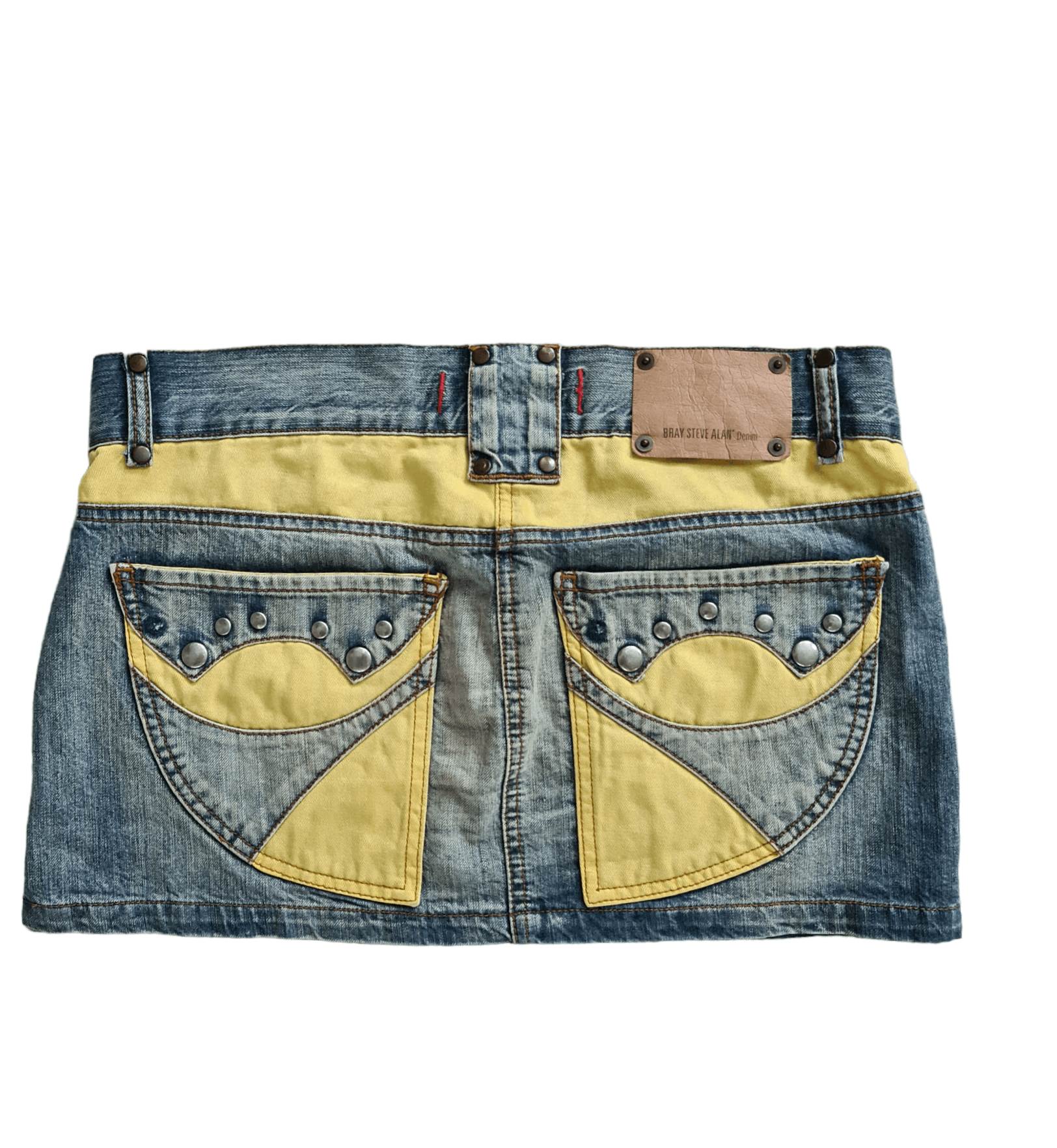 Steven Alan BRAY STEVE ALAN denim mini skirt Size 29" - 4 Thumbnail