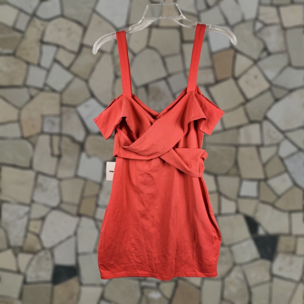 superdown Superdown Dress Sleeveless Mini Coral M Women’s Size M Short 22" Length Maxi? Size M / US 6-8 / IT 42-44 - 1 Thumbnail