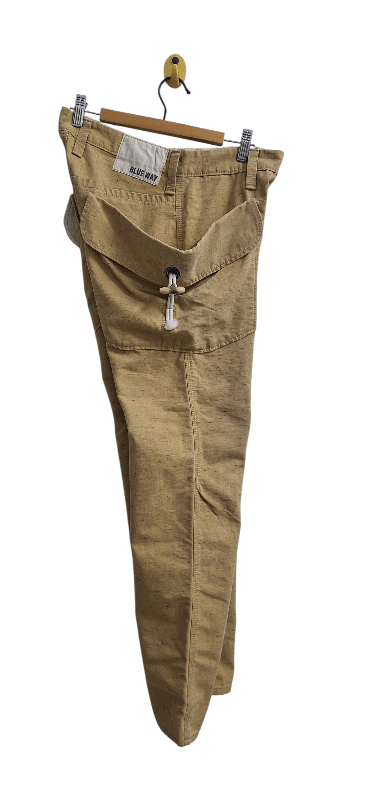 Le Grande Bleu (L.G.B.) Japanese Brand Blue Way Monkey Pocket Pants Size US 30 / EU 46 - 11 Thumbnail