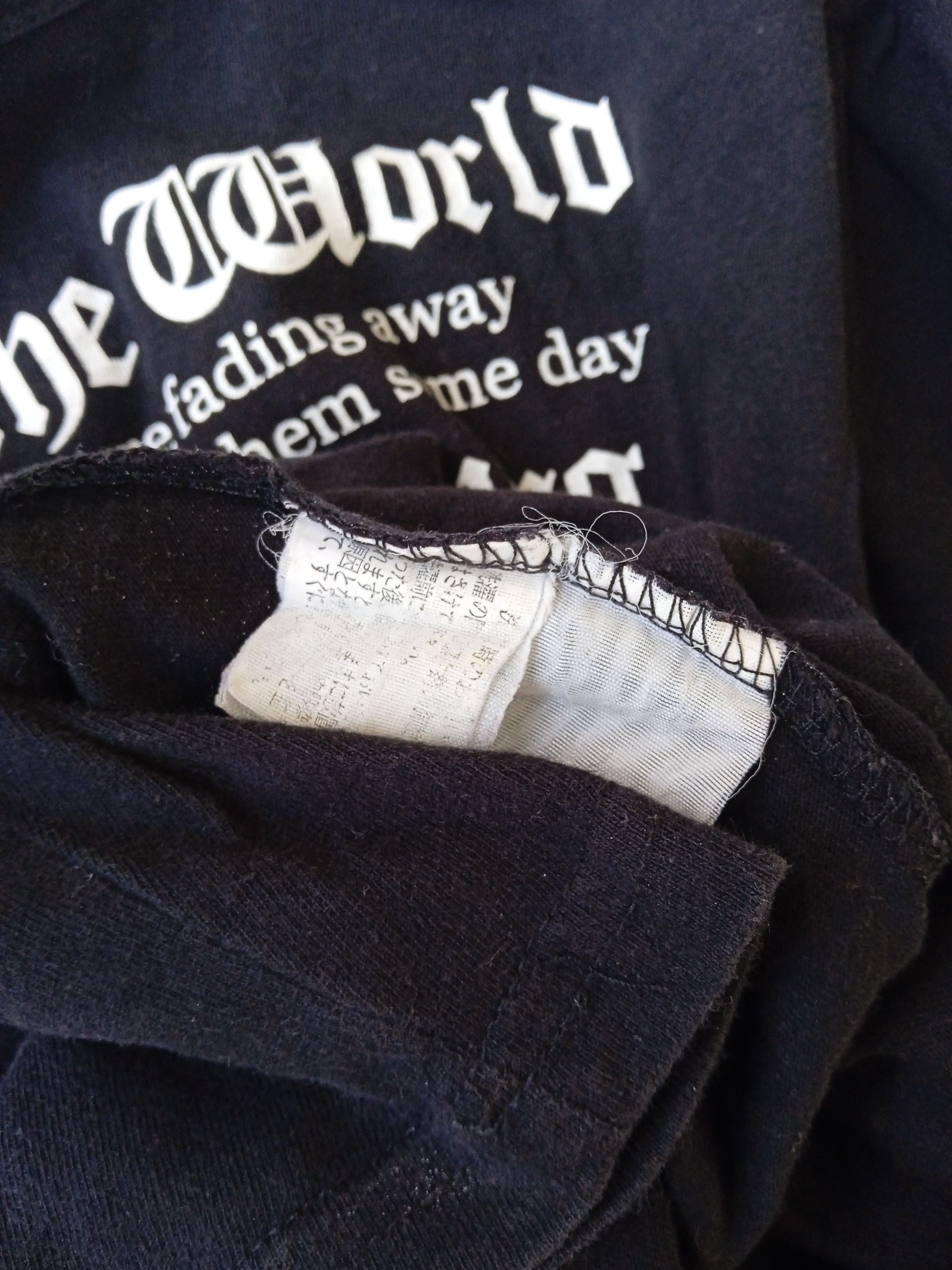 If Six Was Nine × Japanese Brand × Le Grande Bleu (L.G.B.) Detective Sturct Poem Longsleeve Size US M / EU 48-50 / 2 - 5 Thumbnail