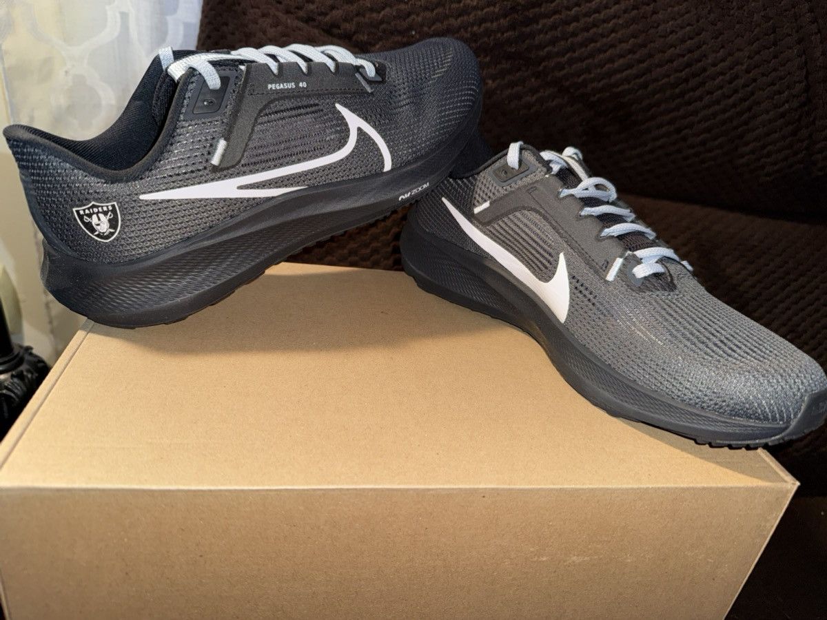 Nike Nike Air Zoom Pegasus 40 NFL “Las Vegas Raiders” New in Box! Size US 8.5 / EU 41-42 - 1 Thumbnail