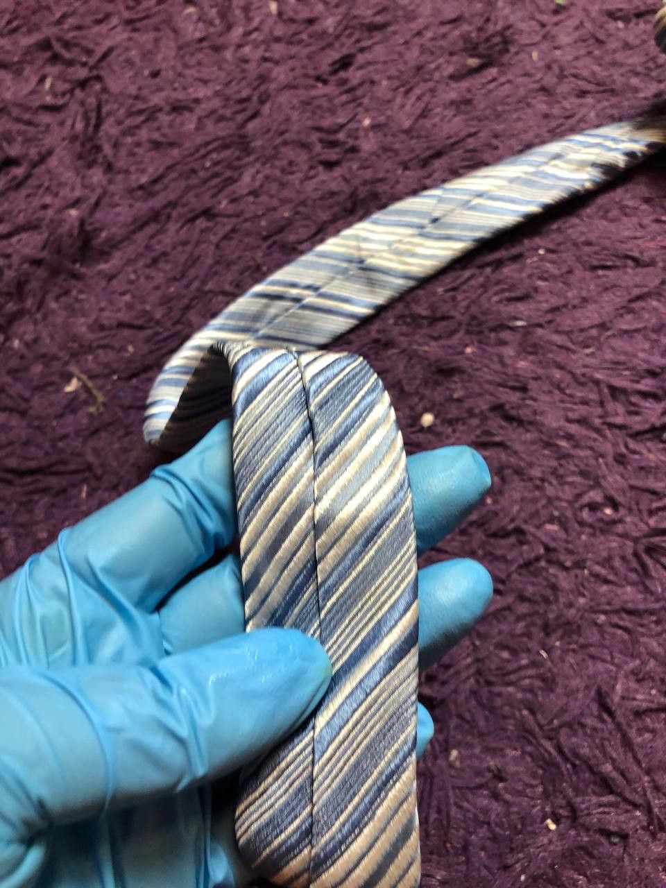 Lanvin Luxury Lanvin Paris Striped Tie Size ONE SIZE - 9 Thumbnail