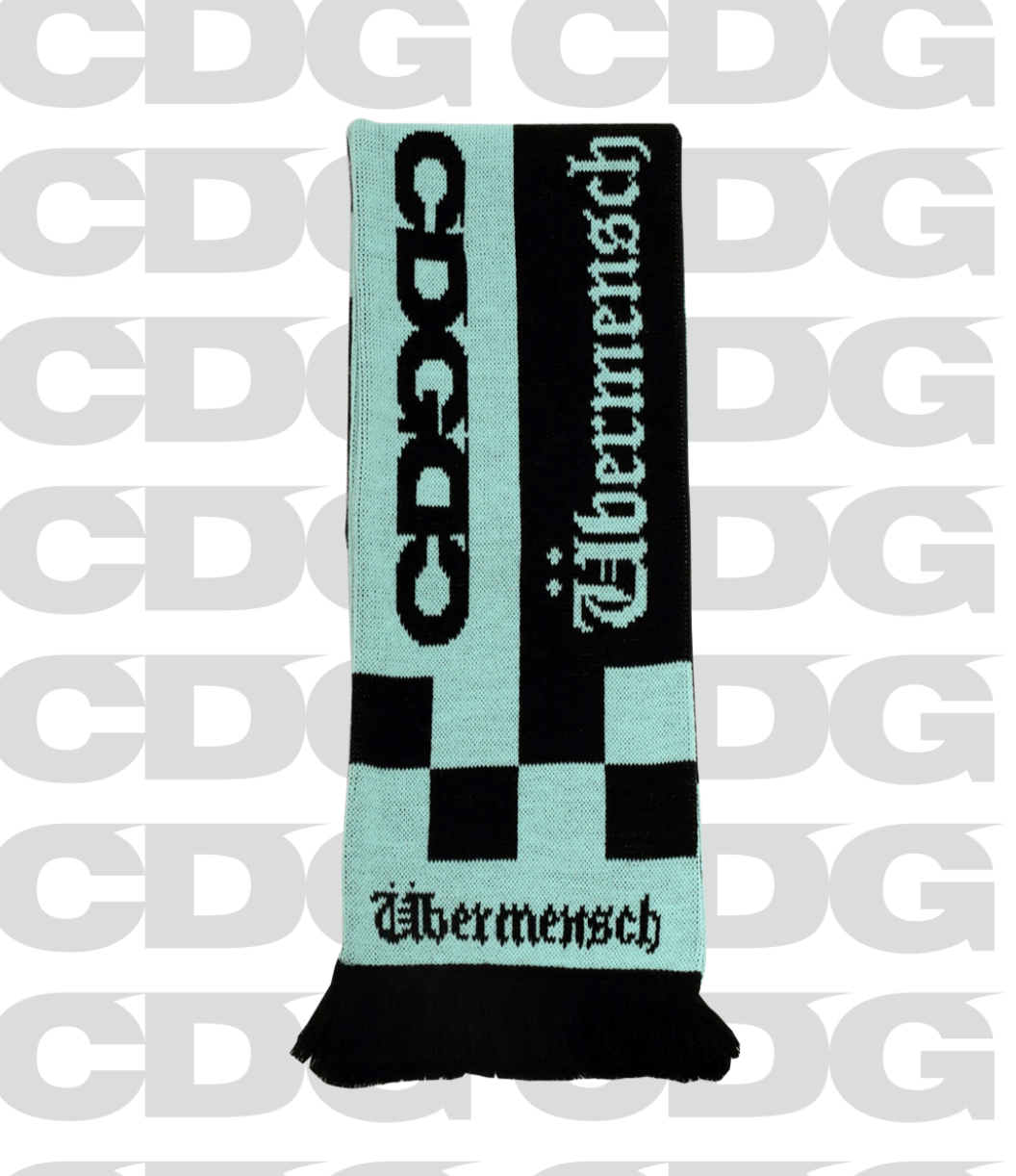 CDG CDG x G-DRAGON Übermensch CHECKERED STOLE scarf