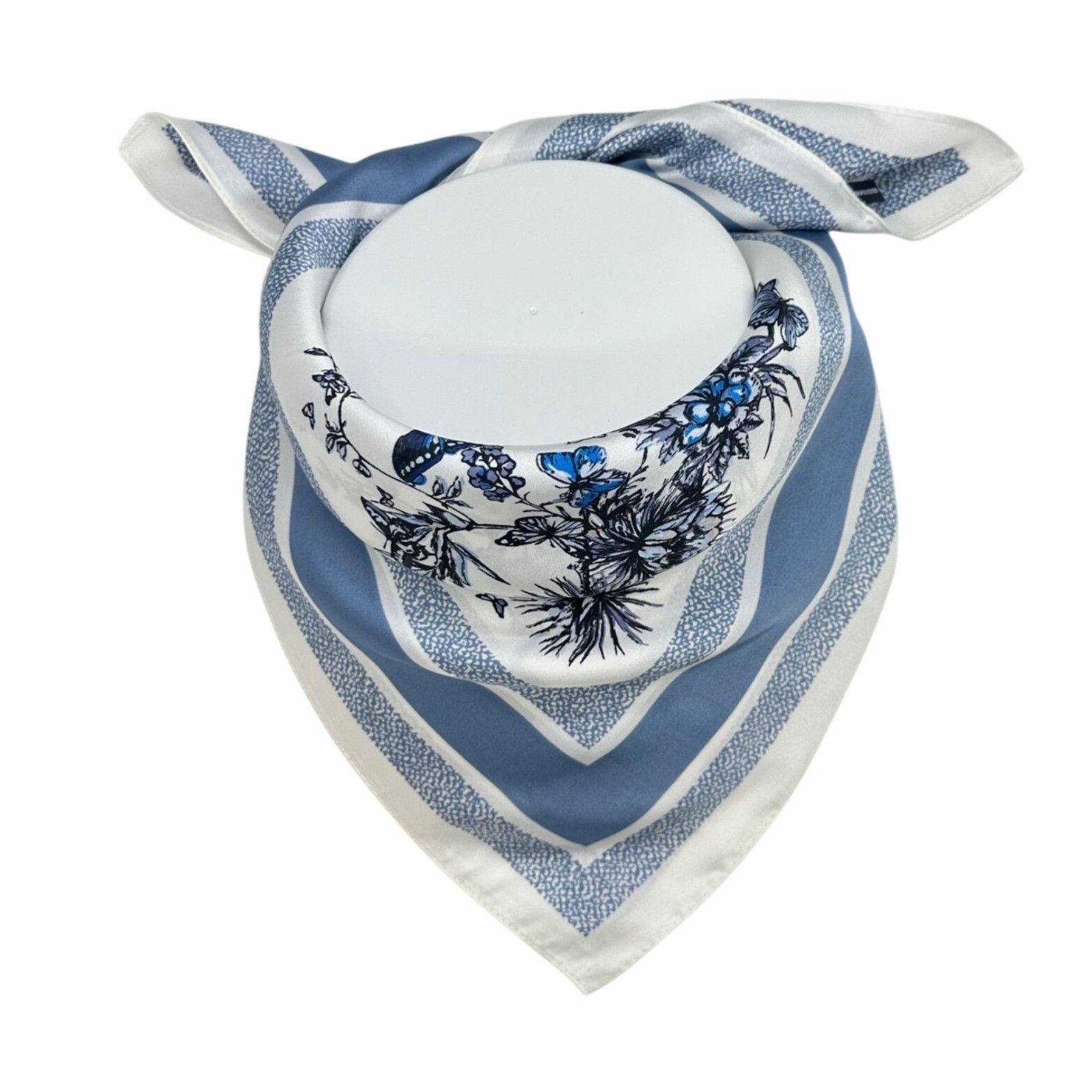 Other ⭐Soft Luxurious Elegant Women Square Silky Scarf Butterflies Size ONE SIZE - 4 Thumbnail