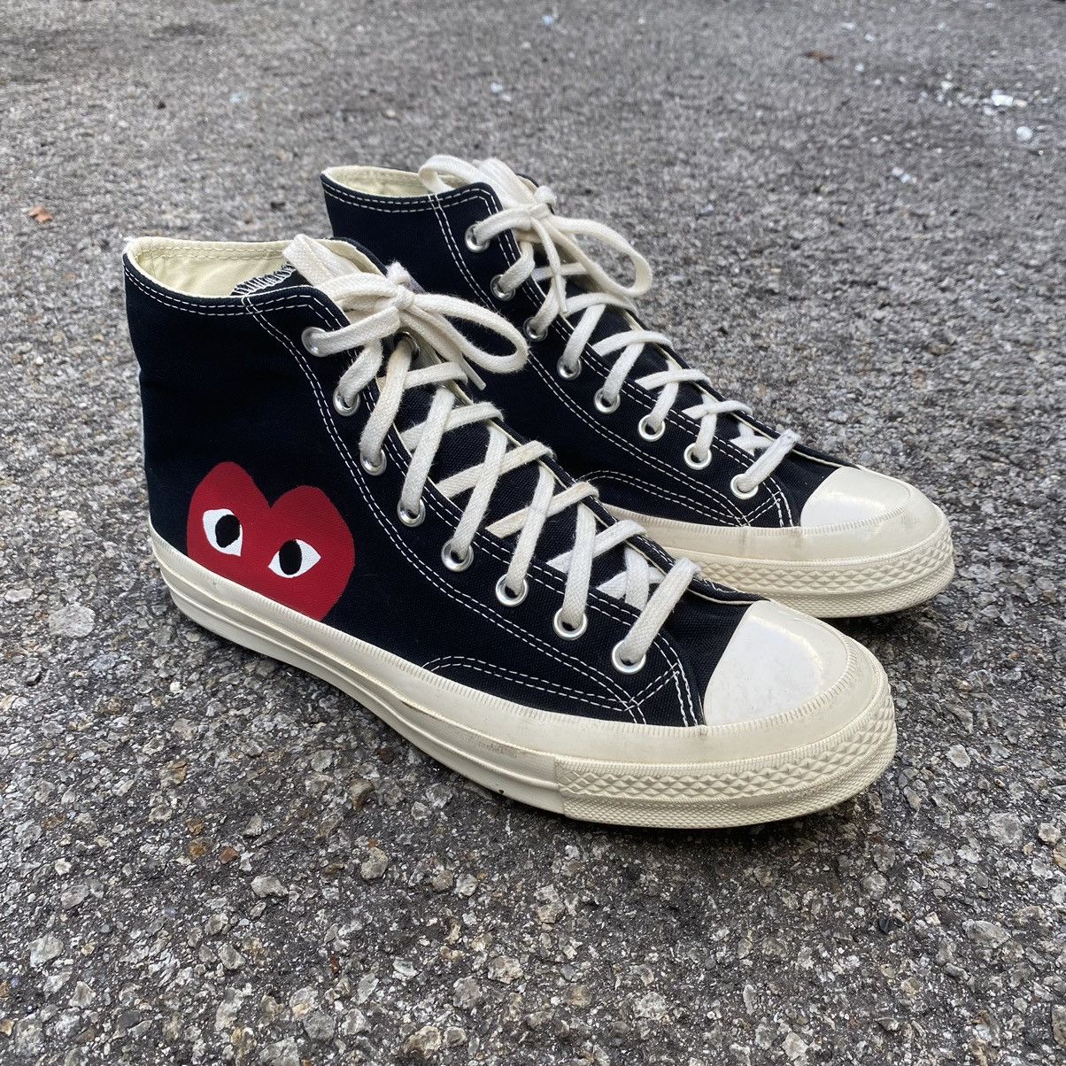 Comme des Garcons Converse Cdg Chuck 70 Comme des Garçons Play Hi Size US 9 / EU 42 - 4 Thumbnail