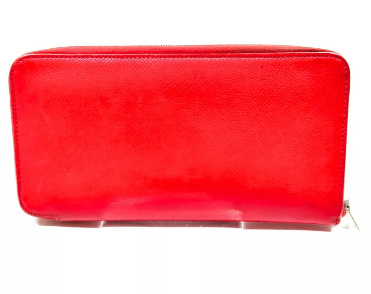 Hermes Hermes Long Wallet Red Leather in excellent condition. Size ONE SIZE - 3 Thumbnail