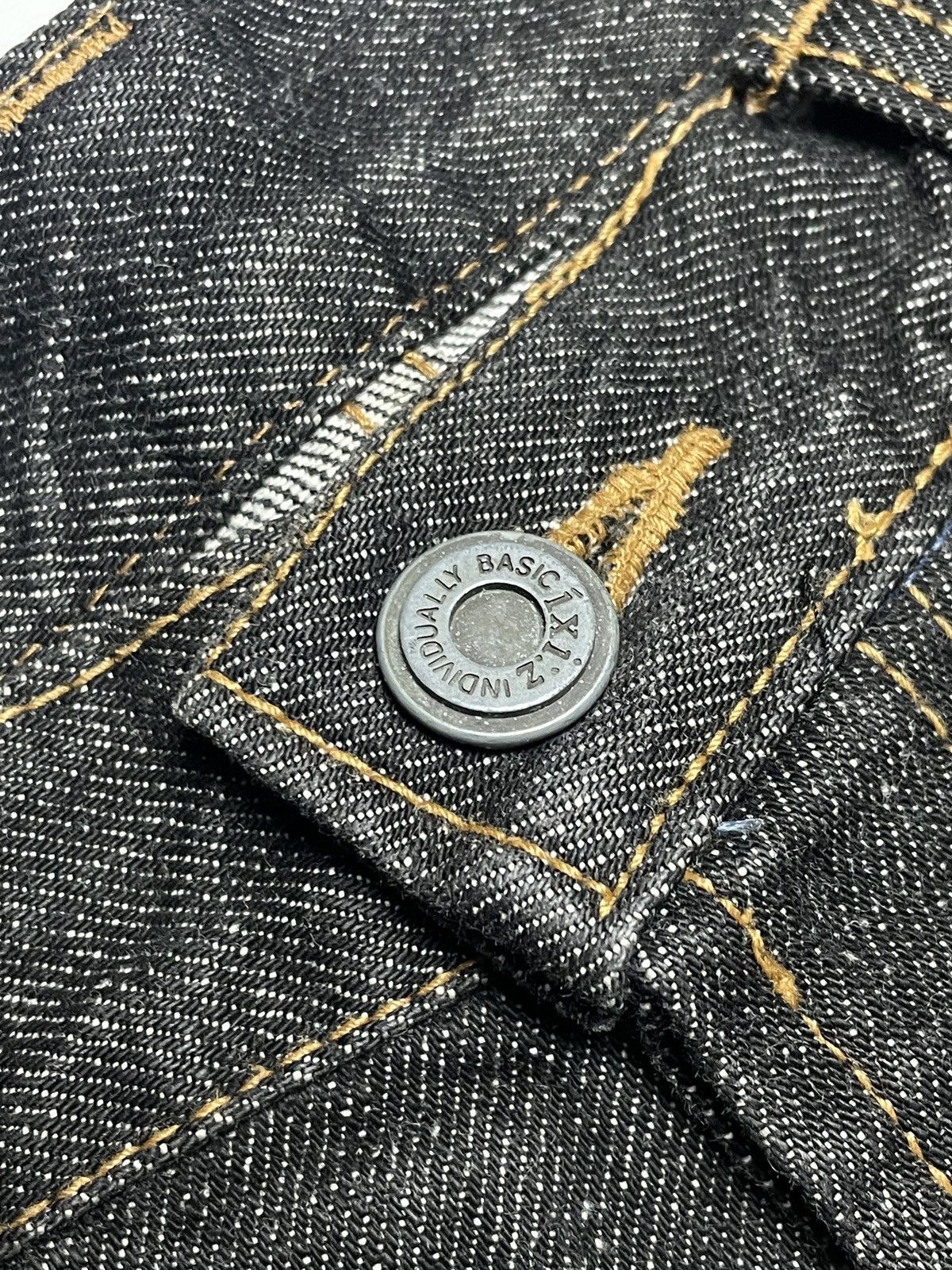 Studio D'Artisan 1990’s Íxi:z - Distressed Button Fly Denim Pants Size US 29 - 4 Thumbnail