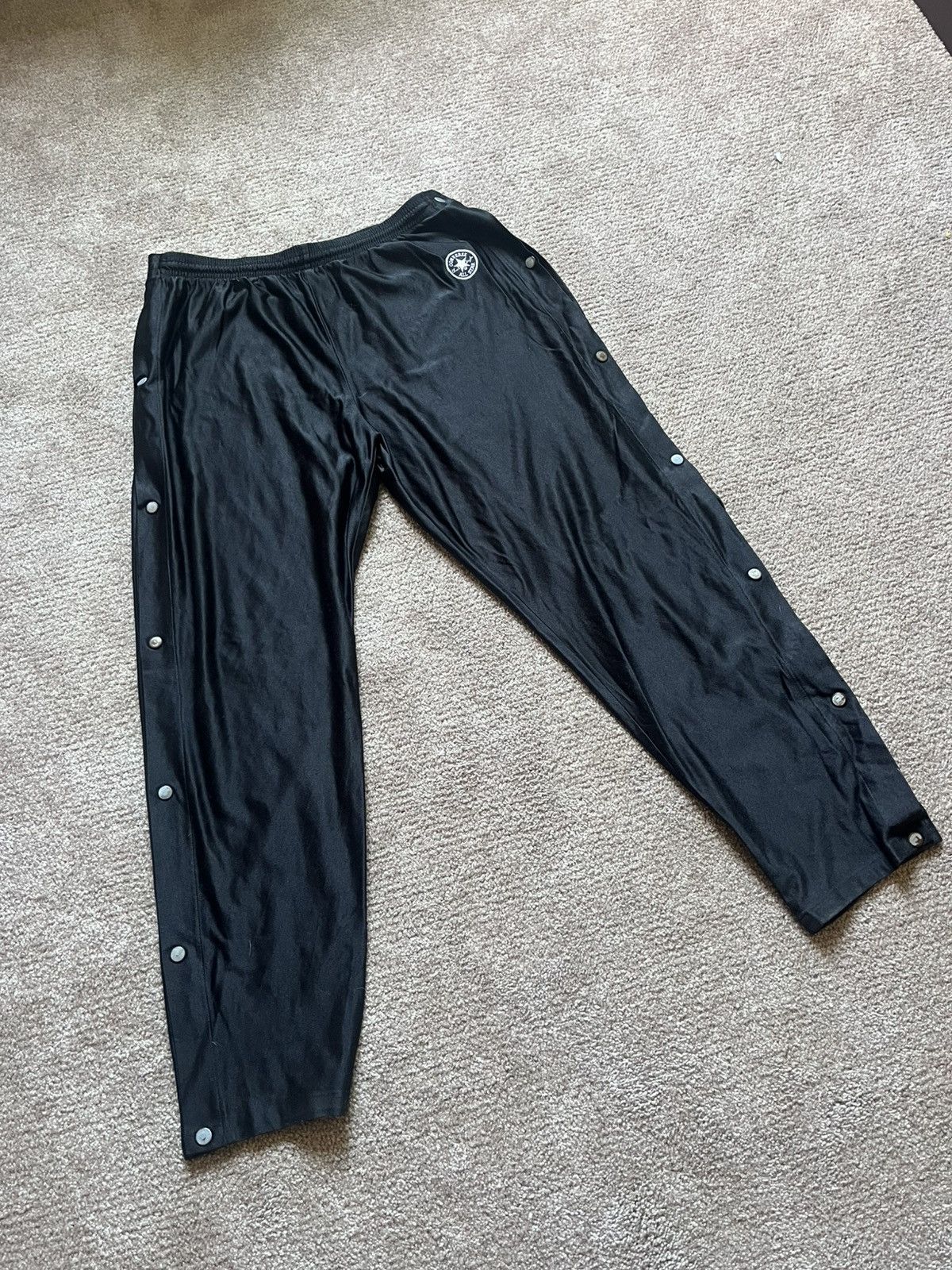 Converse VTG 80’s Converse Button Black Track Pants Size US 34 / EU 50 - 3 Thumbnail