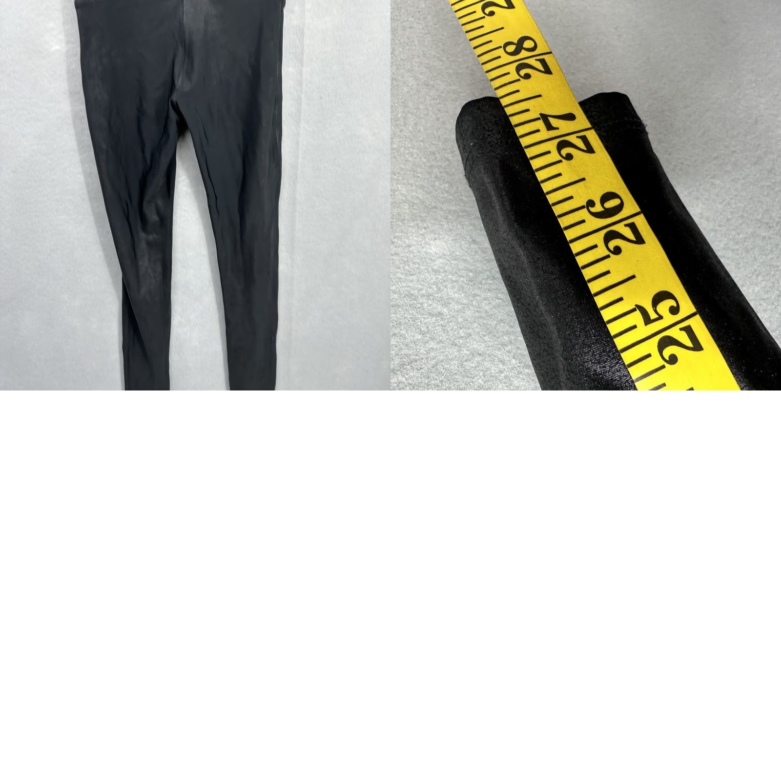 Commando Commando Faux Leather Legging - Pants - Women - Large - Black - High Rise Skinny Ankle - 90s Biker Goth Moto - Womens Size 36" / US 14 / IT 50 - 8 Thumbnail