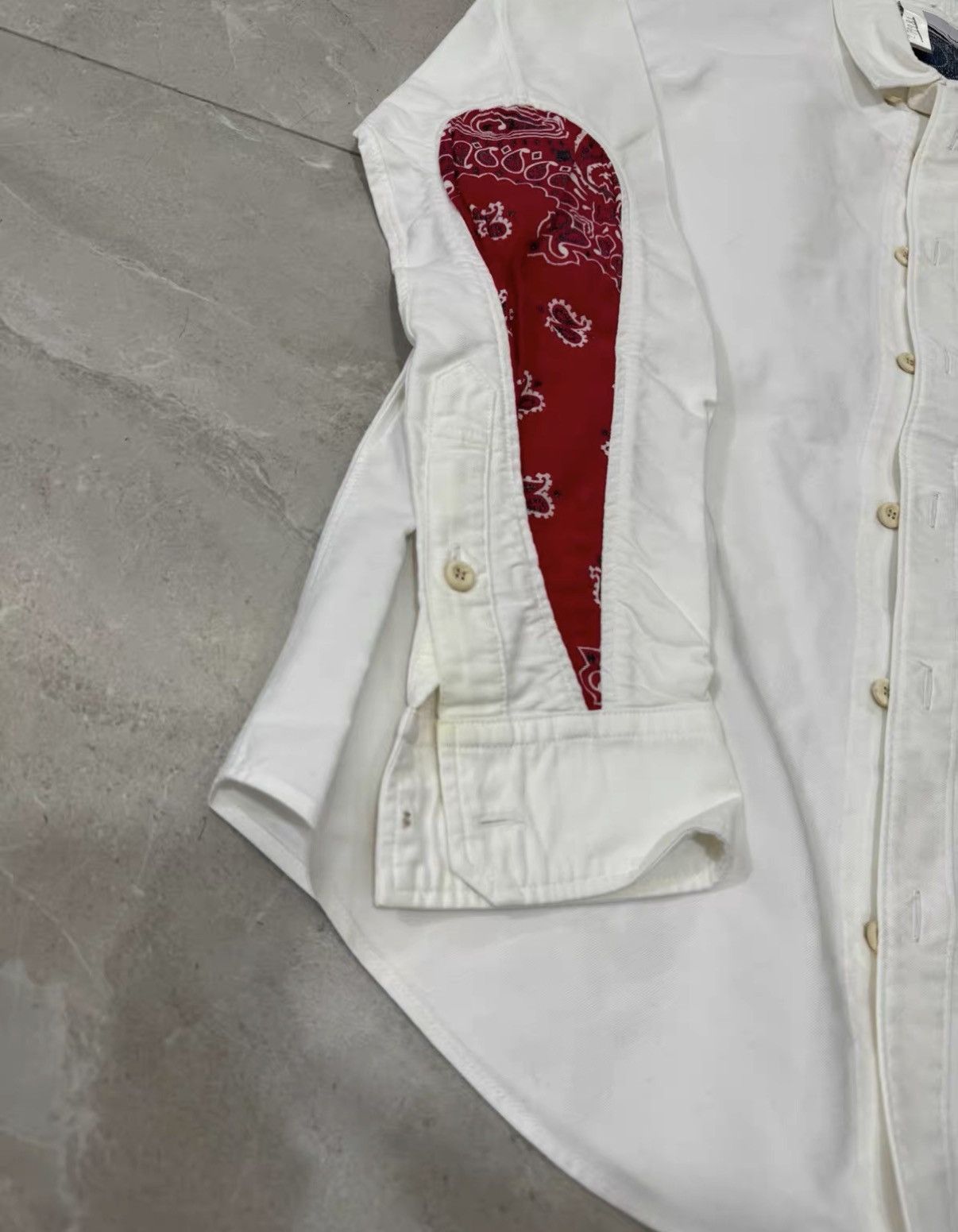 Visvim visvim Early ICT Egyptian Cotton Drop Sleeve Shirt J34 Size US XS / EU 42 / 0 - 2 Thumbnail