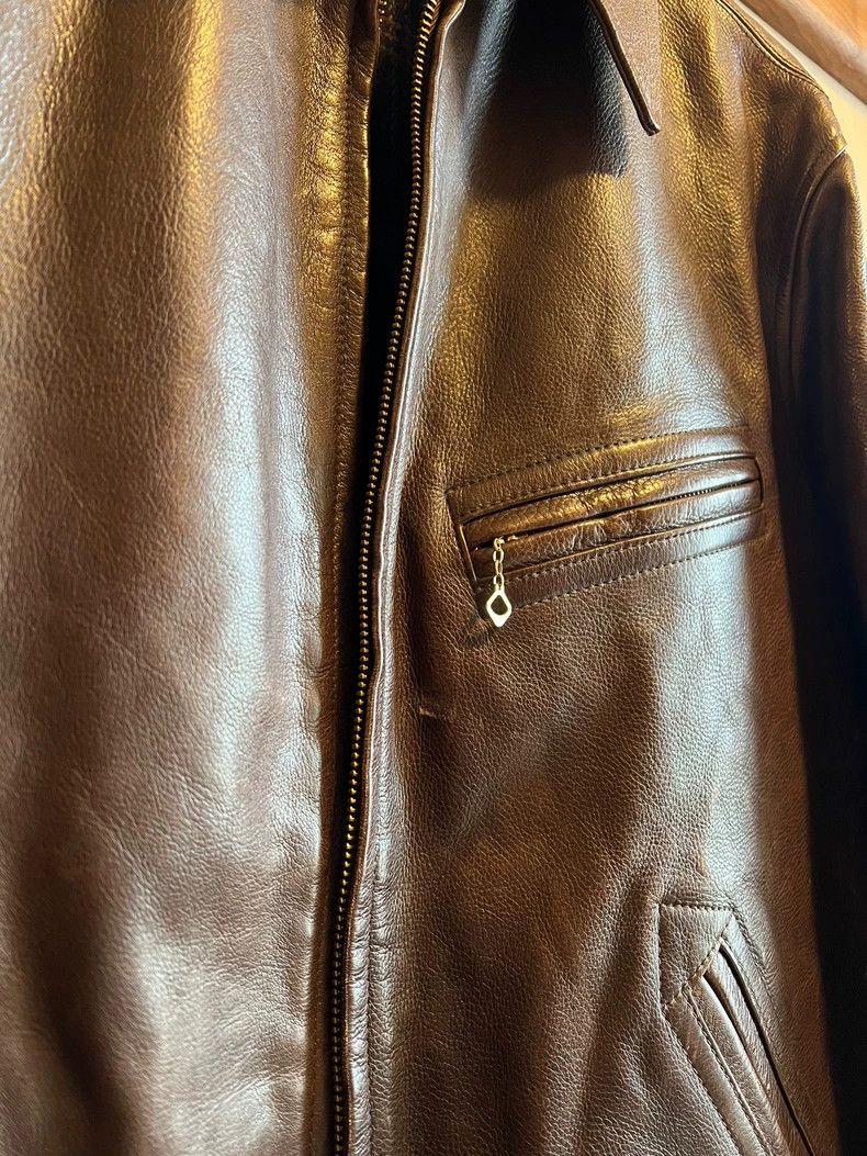RRL Ralph Lauren RRL Ralph Lauren Leather jacket jacket Size US L / EU 52-54 / 3 - 3 Thumbnail