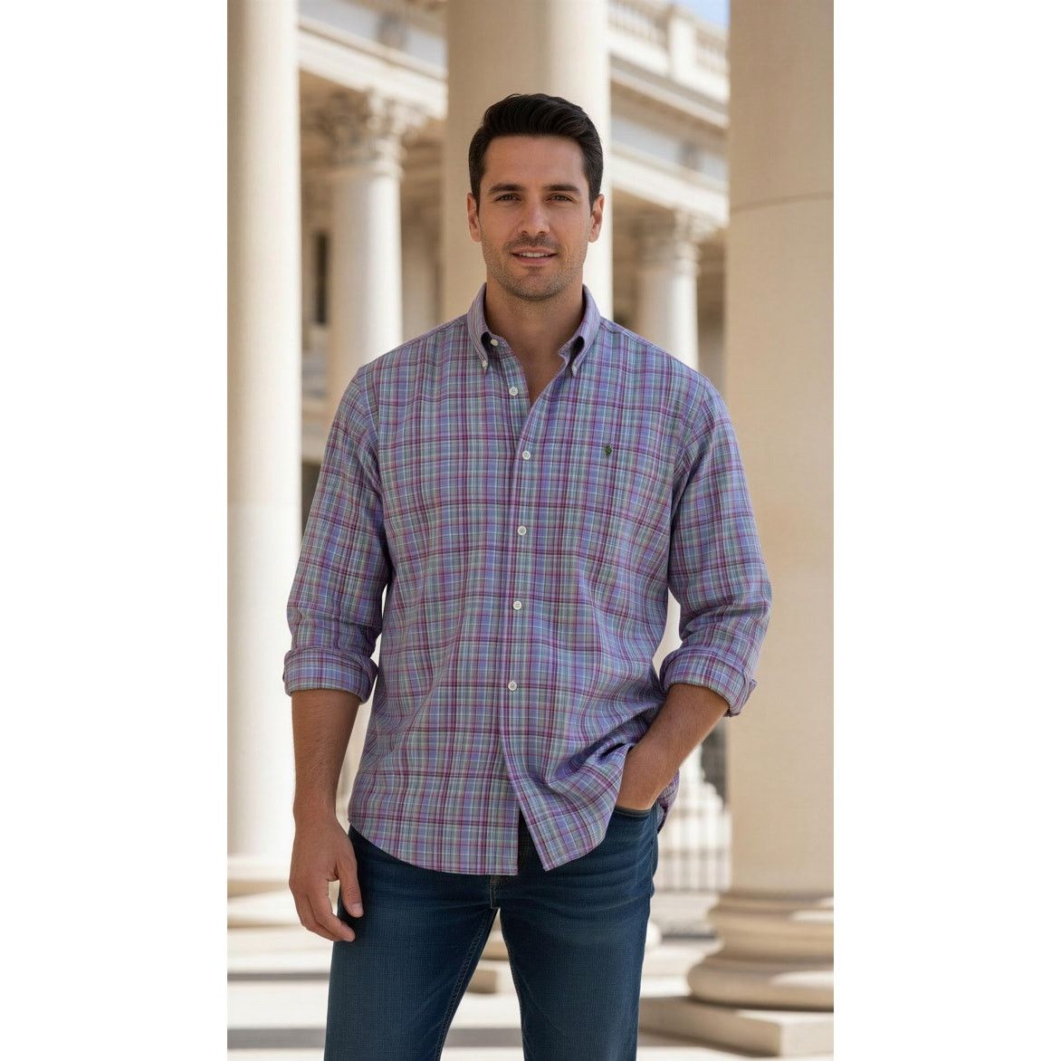 Ralph Lauren Ralph Lauren Shirt Mens XL Multicolor Plaid Classic Fit Size US XL / EU 56 / 4 - 1 Thumbnail