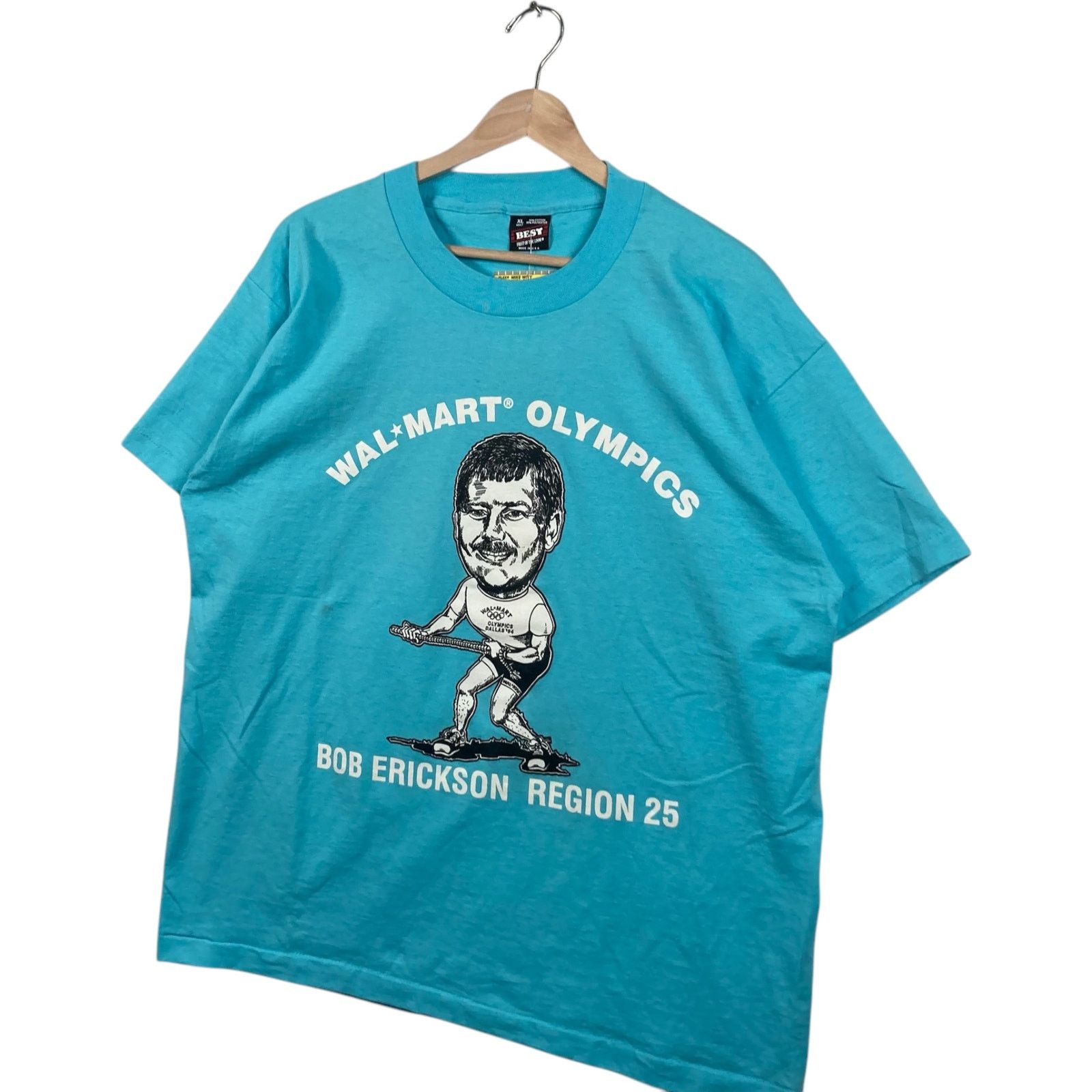 Fruit Of The Loom Vintage Walmart Olympics Bob Erickson Tee XL Size US XL / EU 56 / 4 - 3 Thumbnail