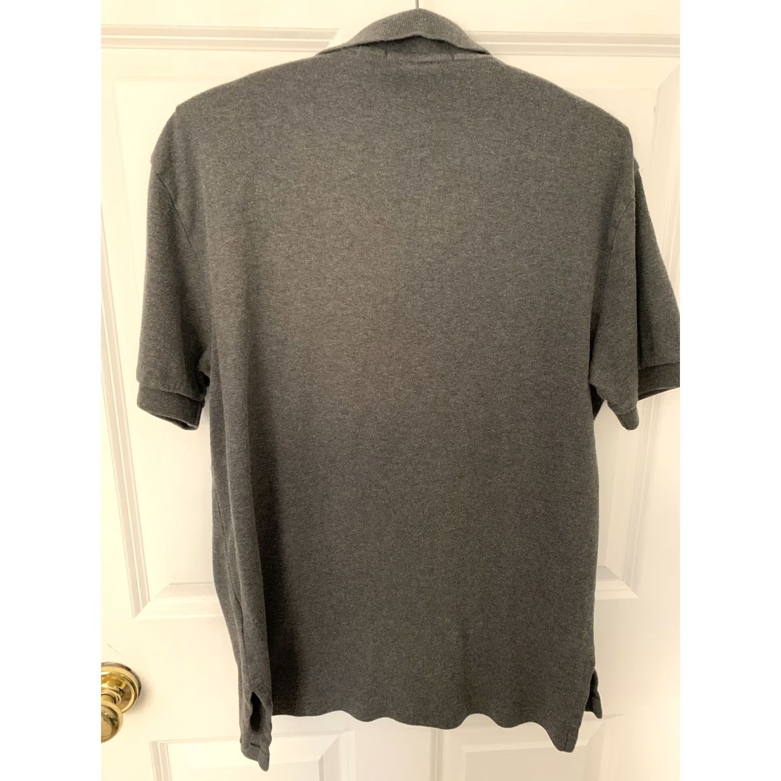 Polo Ralph Lauren Polo Ralph Lauren Polo Shirt Short Sleeve 100% Cotton Gray SZ S Men Regular Button-Down Collar Polo Shirt Mens Shirt Gray 705 Size US S / EU 44-46 / 1 - 5 Thumbnail