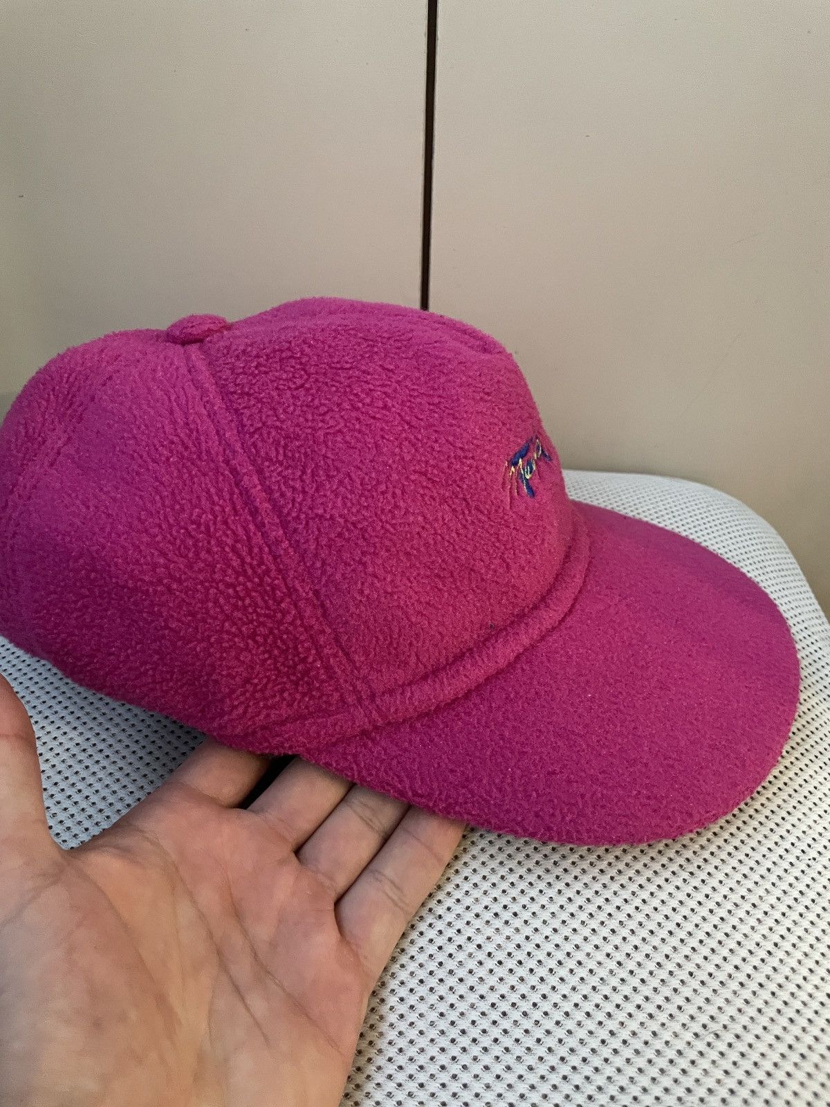 Fila Fila 90s pink Gorpcore fleece Hat Magic line Cap polartec Size ONE SIZE - 5 Thumbnail