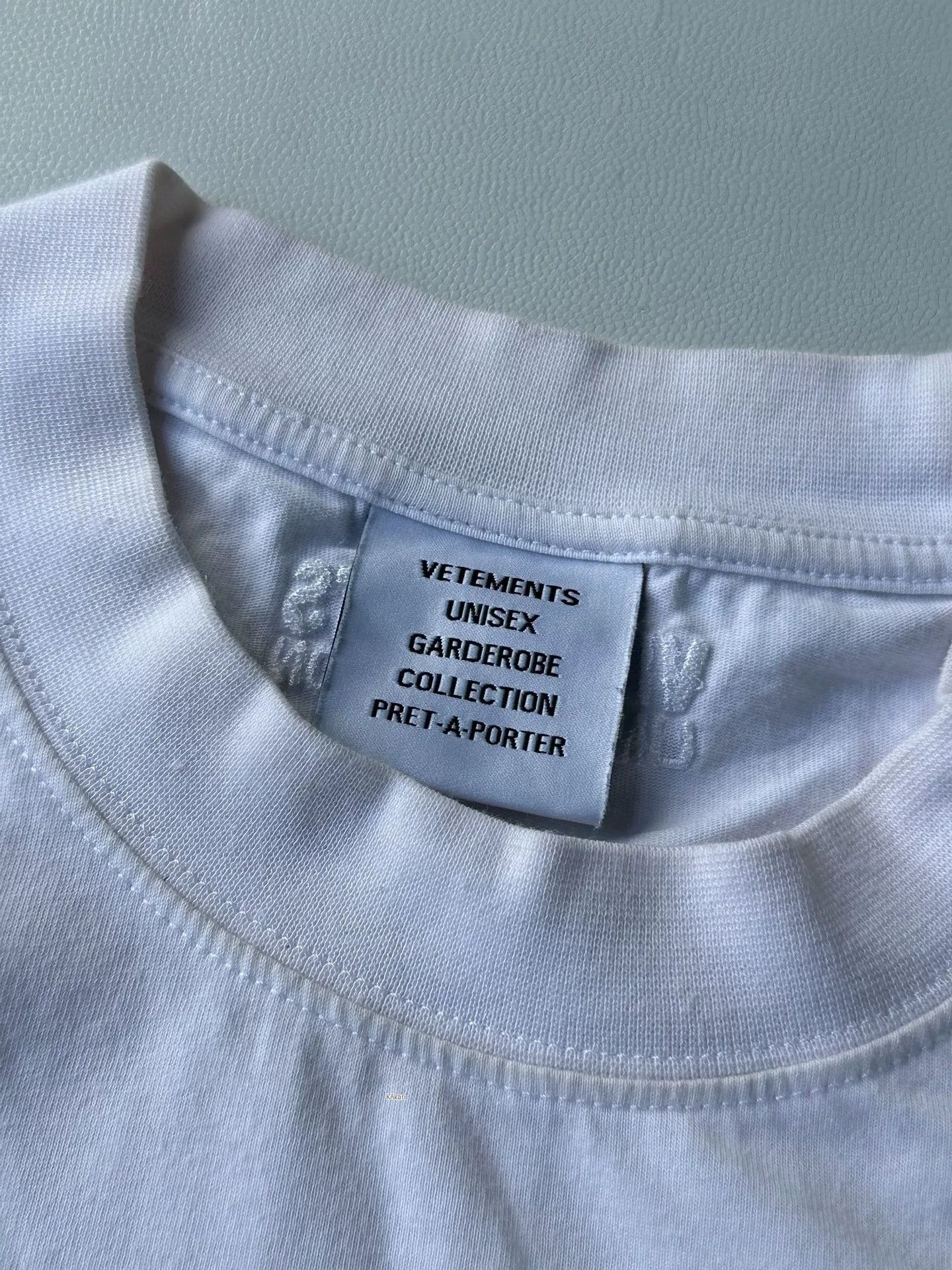 Vetements VETEMENTS Classic Logo Print T-Shirt Size US M / EU 48-50 / 2 - 1 Thumbnail