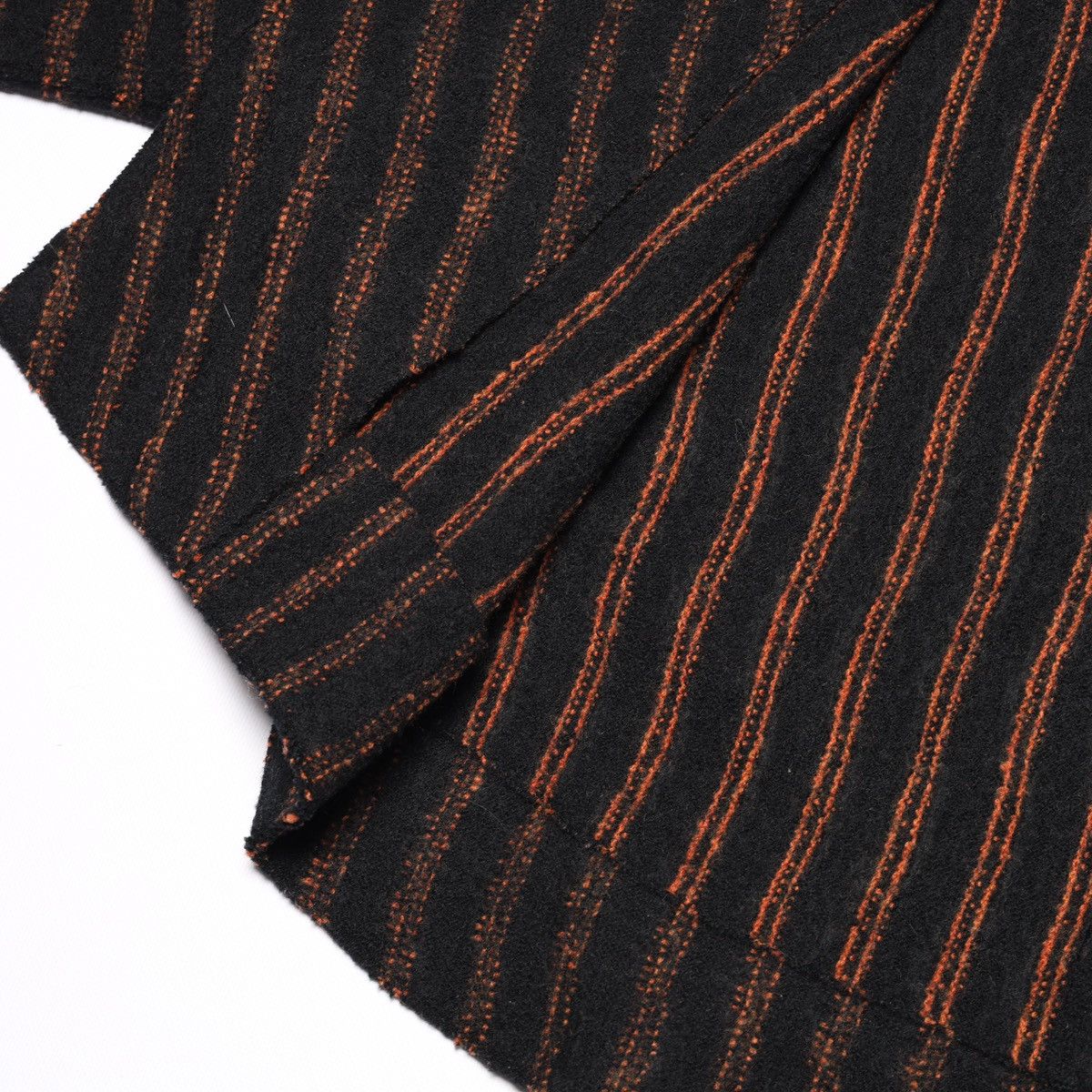 OSKA Oska Boiled Moessmer Striped Wool Jacket Abukir Cape Coat Size M / US 6-8 / IT 42-44 - 14 Thumbnail