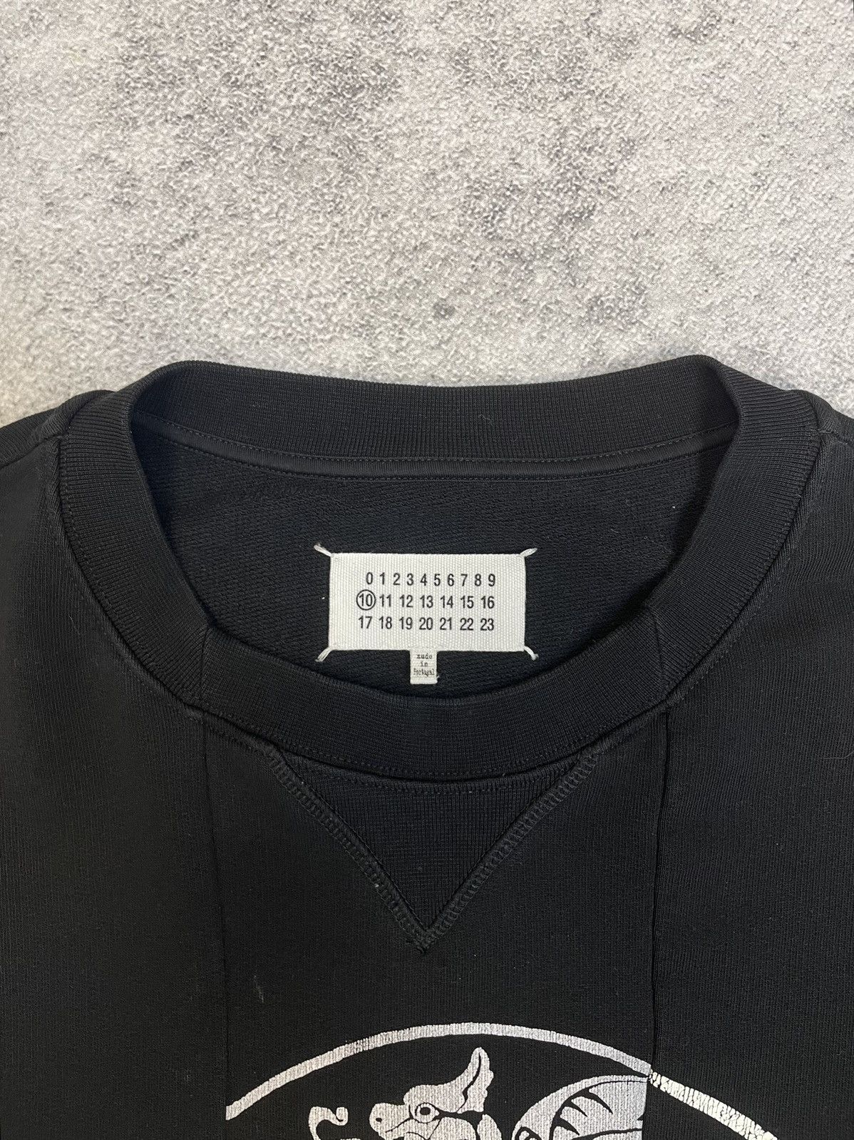 Maison Margiela FW17 Maison Margiela Irish Print Paneled Sweatshirt Size US M / EU 48-50 / 2 - 9 Thumbnail