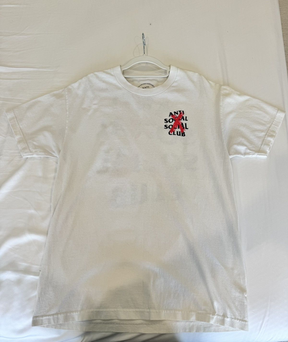 Anti Social Social Club Anti Social Social Club Cross Logo Tee Size US M / EU 48-50 / 2 - 1 Thumbnail