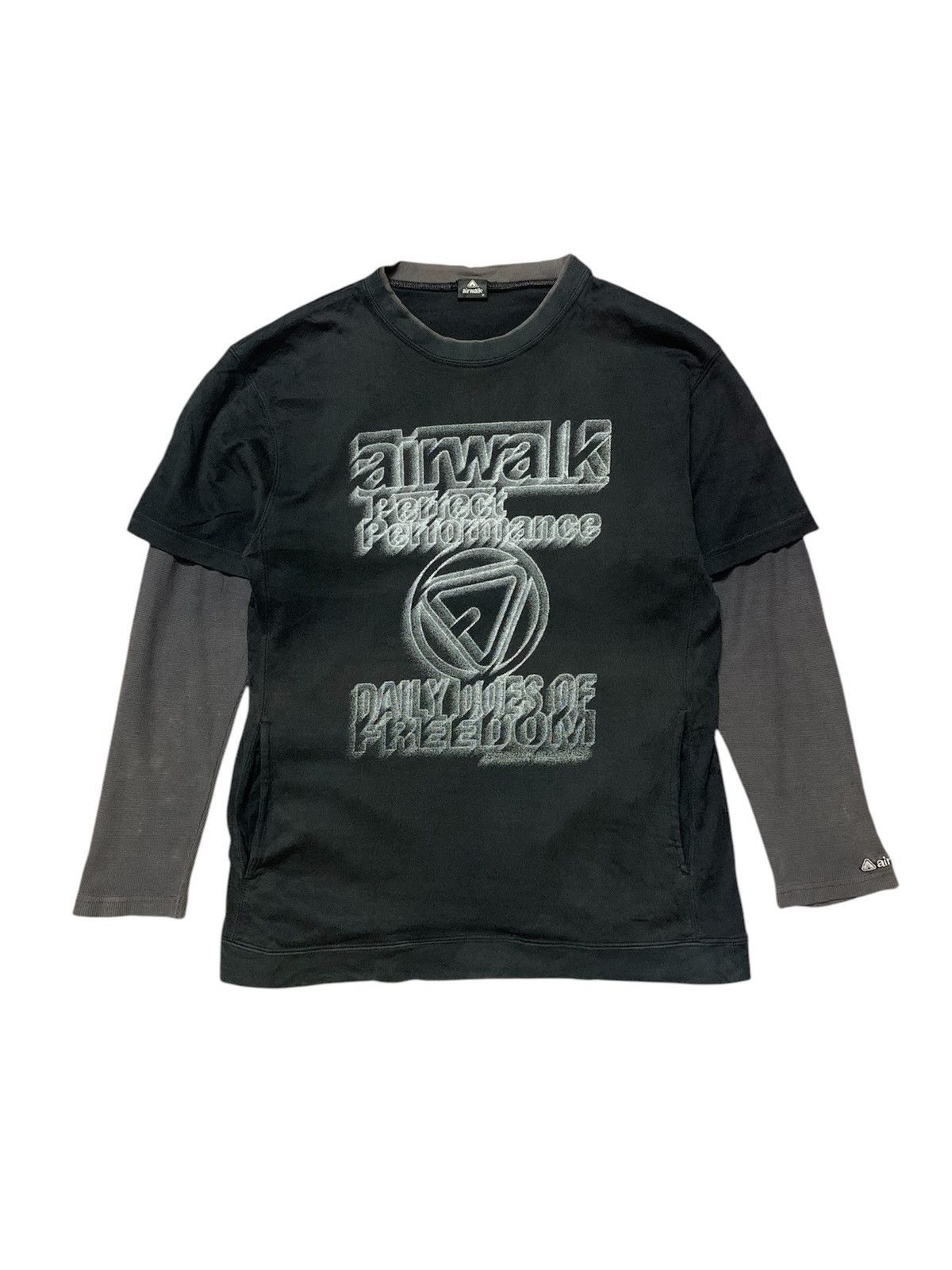 Airwalk × Vintage Vintage AIRWALK Old Skate Daily Use Of Freedom Size US M / EU 48-50 / 2 - 1 Thumbnail