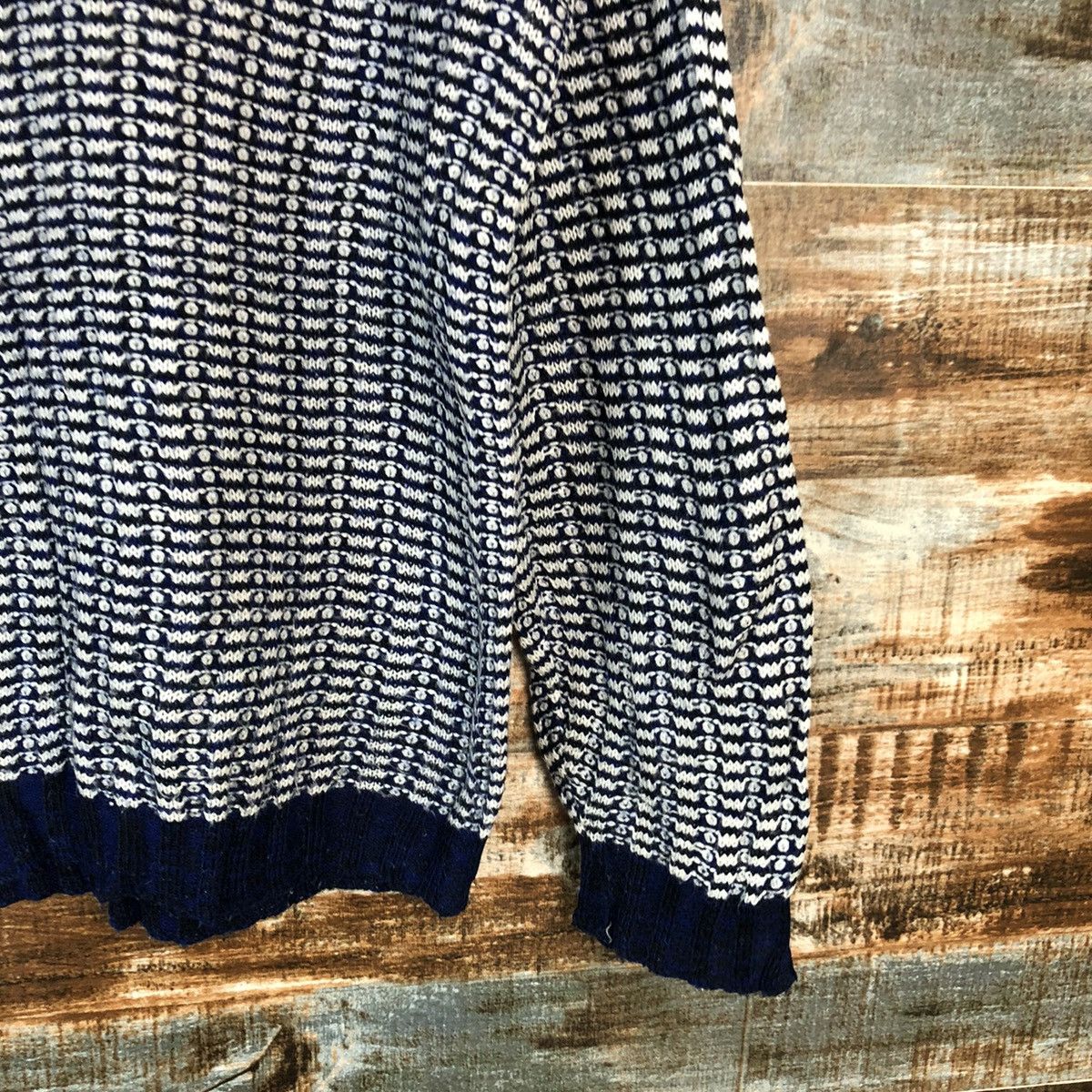 Homespun Knitwear × Japanese Brand × Vintage Japanese Brand Blue Knitwear #A1624 Size S / US 4 / IT 40 - 8 Thumbnail