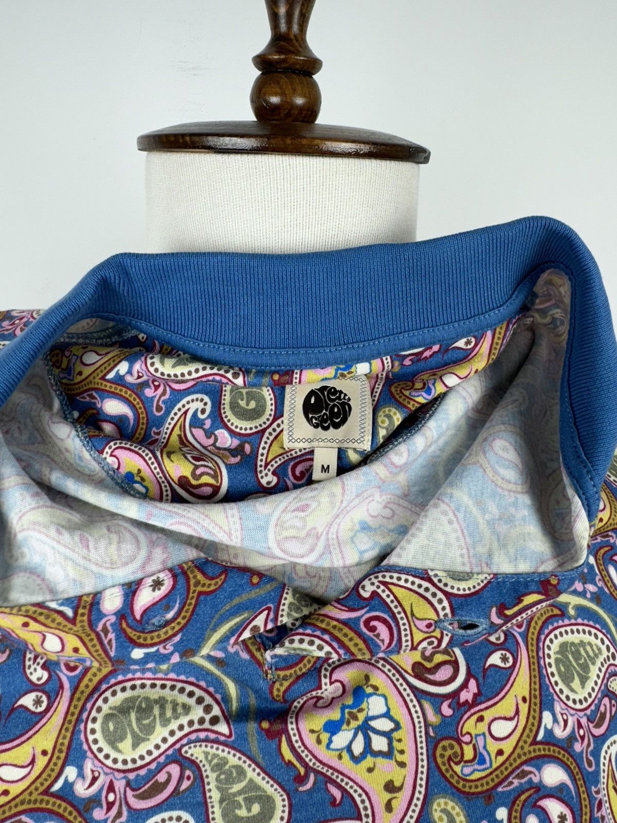 Pretty Green Men’s Pretty Green Multicolored Polo T-Shirt size M Size US M / EU 48-50 / 2 - 7 Thumbnail