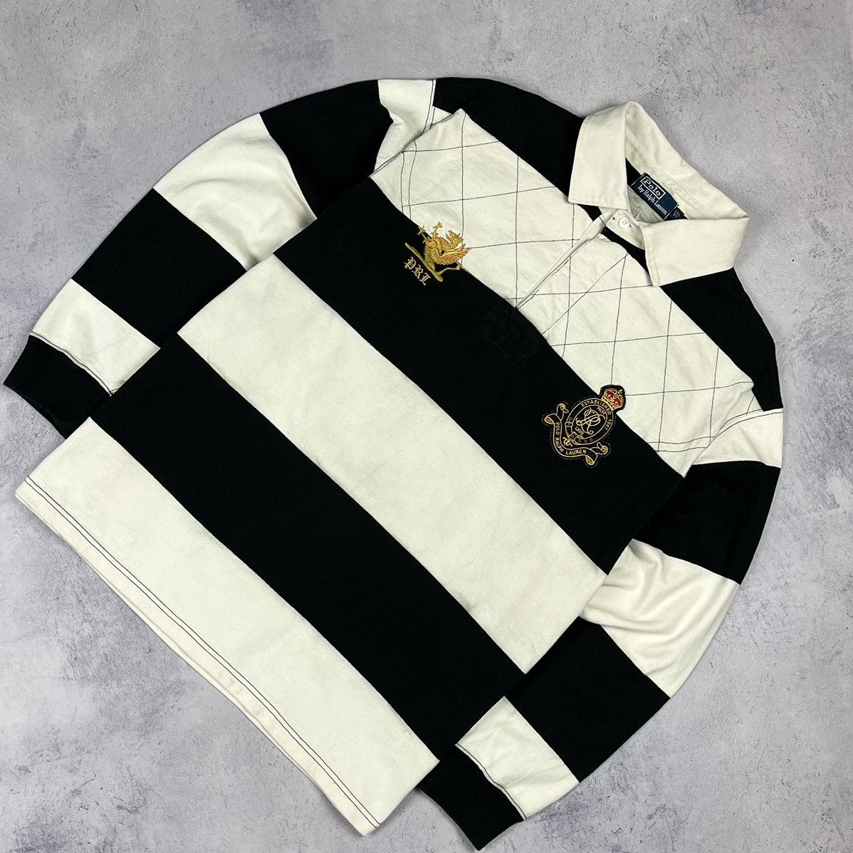 PICK!! Vintage 90s Ralph Lauren Polo Rugby Longsleeve Ralph
