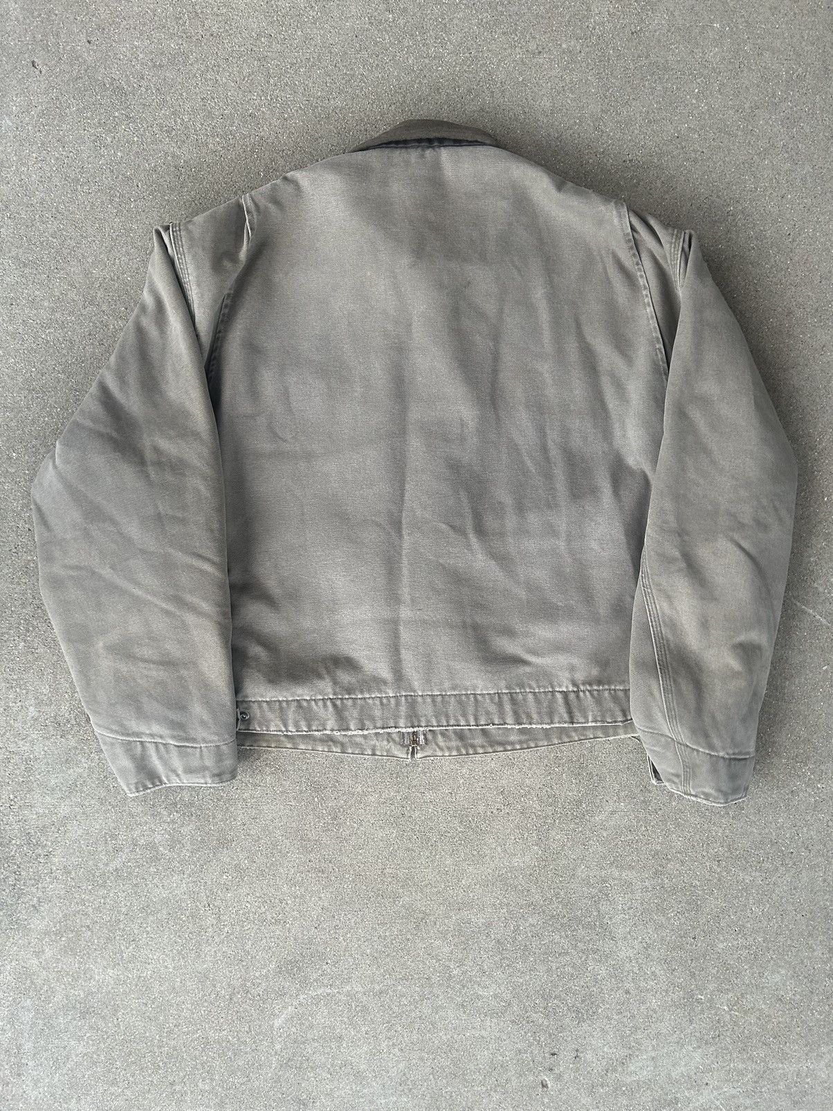 Carhartt Vintage 90s Light Brown Carhartt BlanketLined Detroit Jacket Size US XL / EU 56 / 4 - 6 Thumbnail