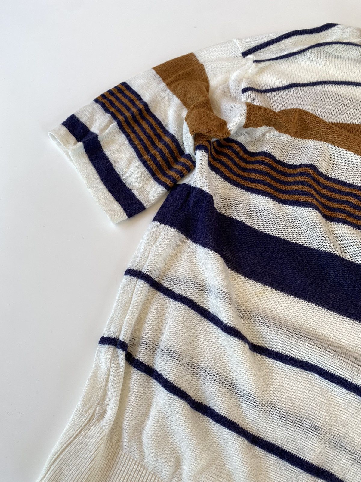 Japanese Brand Vintage Languedoc Knitwear Polo Shirt Size US M / EU 48-50 / 2 - 4 Thumbnail