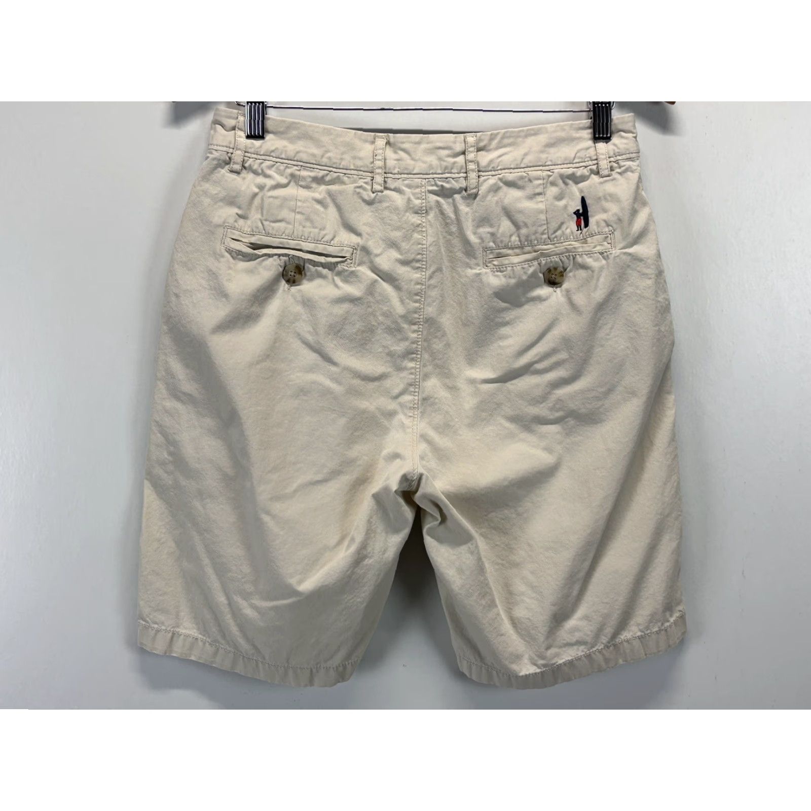 johnnie-O johnnie-O Shorts Men Sz 30 Beige Cotton Chino Golf Bermuda Mens Size US 30 / EU 46 - 2 Thumbnail