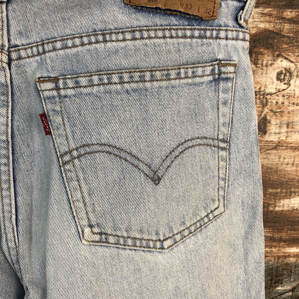 Levi's Levis 616 Blue Denim vintage Pants #A2607 Size US 33 - 18 Thumbnail
