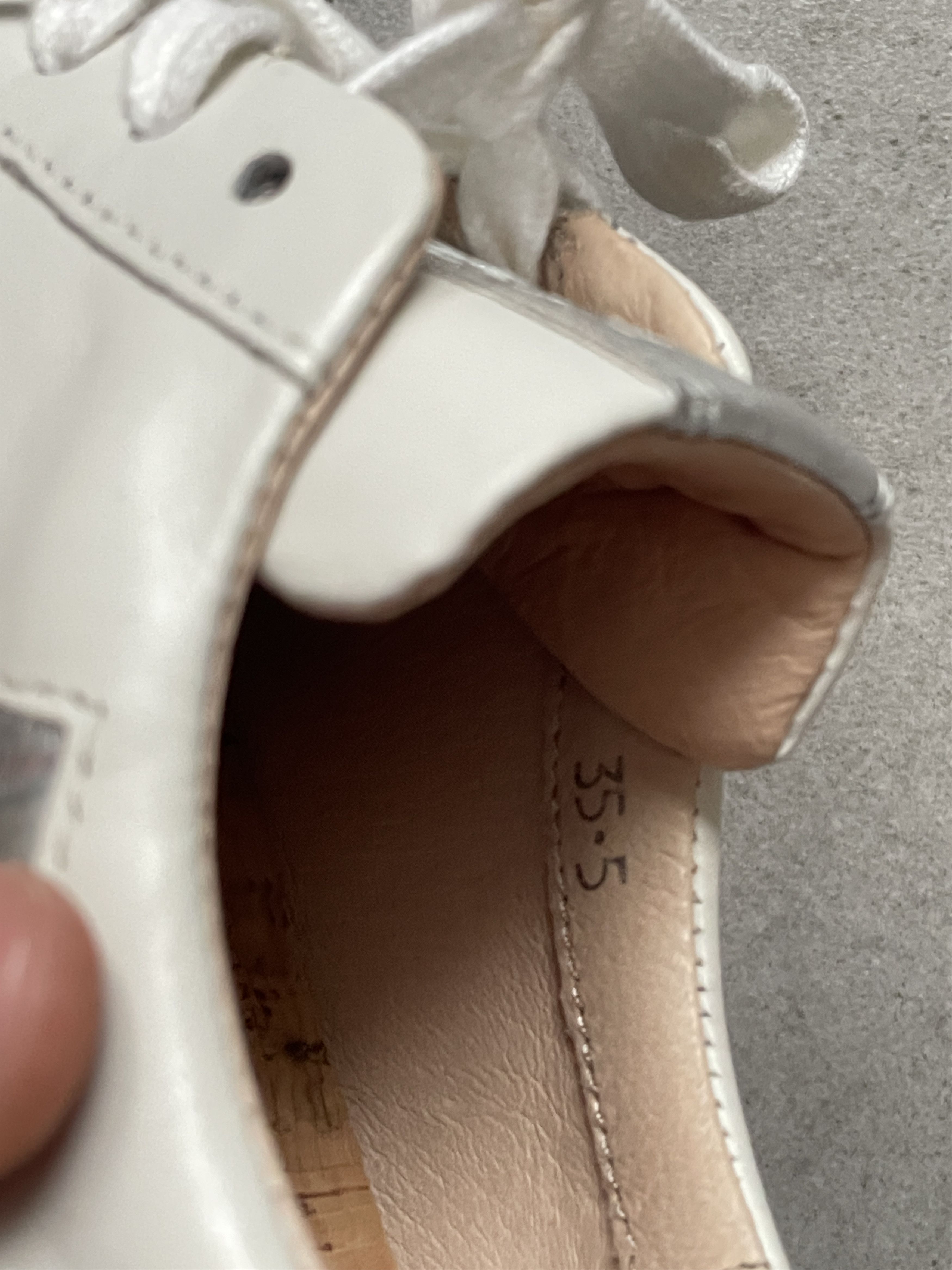A.S.98 A.S.98 WHITE LEATHER GOLDEN GOOSE TYPE SNEAKERS Size US 7 / EU 40 - 8 Thumbnail