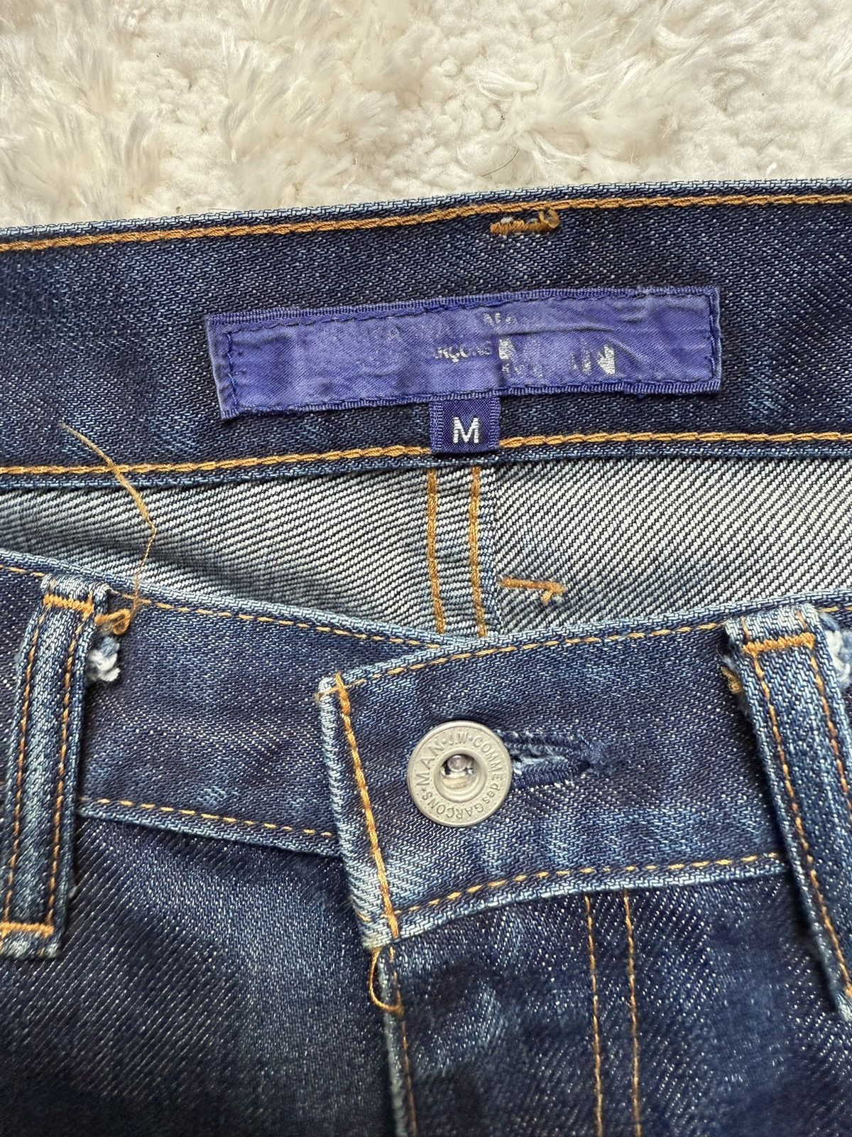 Junya Watanabe junya watanabe comme des Garçons aw2002 "56" denim Size US 31 - 6 Thumbnail