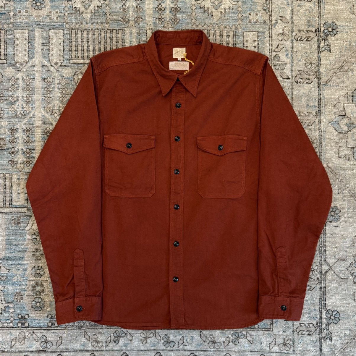 Runabout Goods Guide Shirt - Rust Size US L / EU 52-54 / 3 - 1 Thumbnail