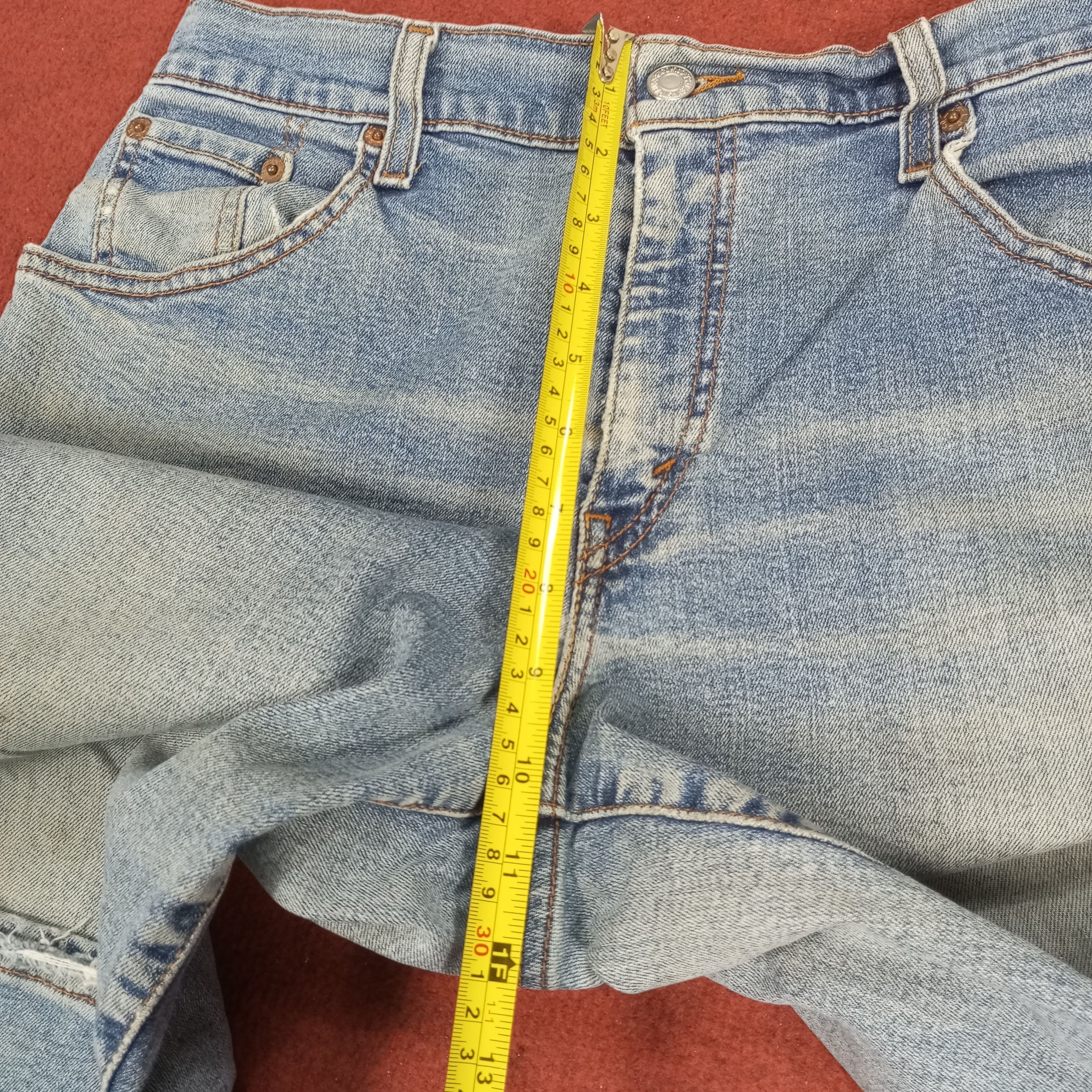 Levi's × Vintage Levis Jeans Relaxed Boot Cut Style Distressed Size 30" / US 8 / IT 44 - 8 Thumbnail
