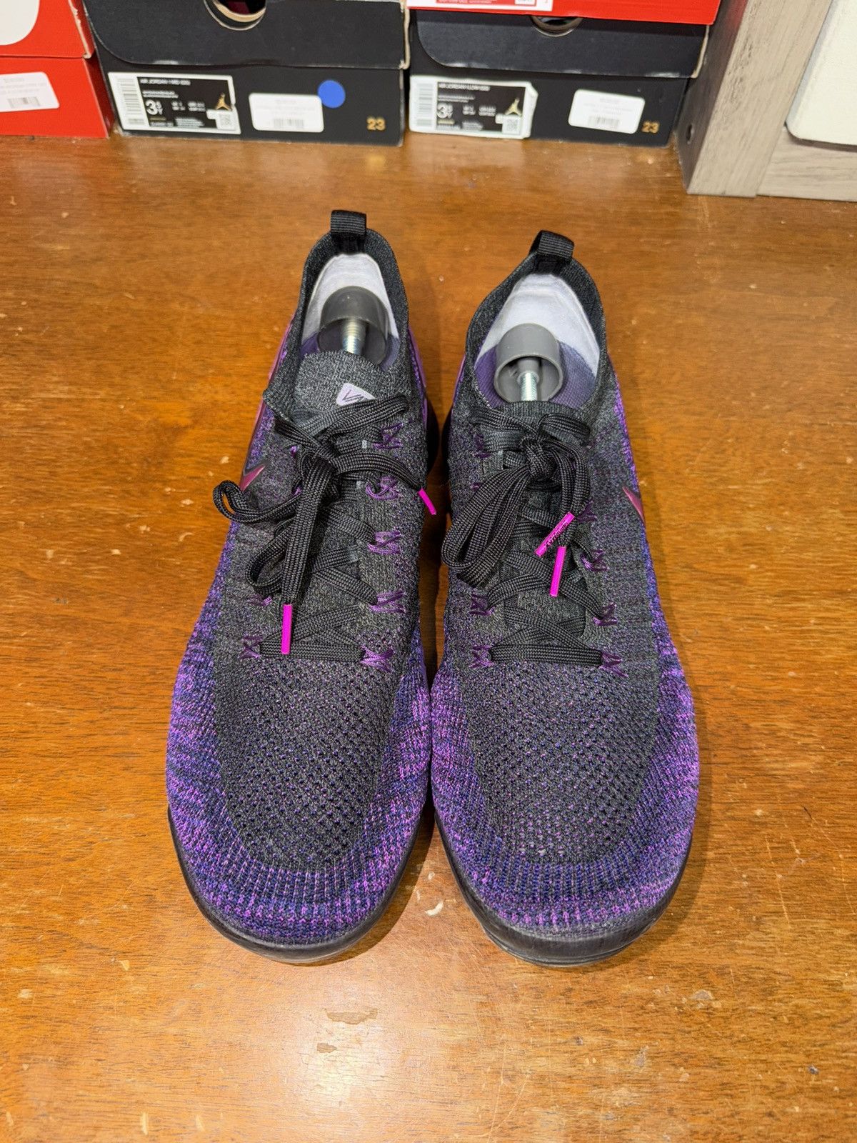Nike Air VaporMax Flyknit 2 Night Purple size 14