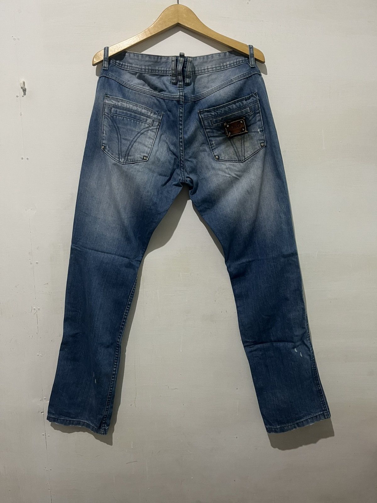 Dolce & Gabbana Japanese D&G Distrassed Denim Size US 34 / EU 50 - 8 Thumbnail