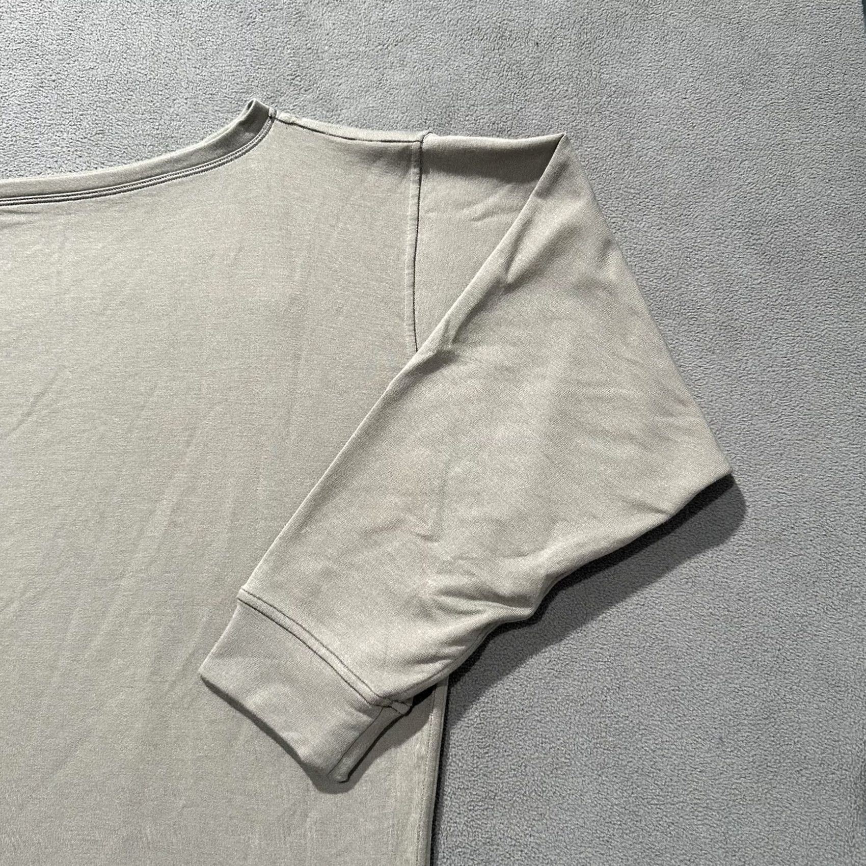 Lululemon Lululemon BeCalm Oversized Boatneck Long-Sleeve Shirt Sweatshirt Womens L Beige Size L / US 10 / IT 46 - 5 Thumbnail