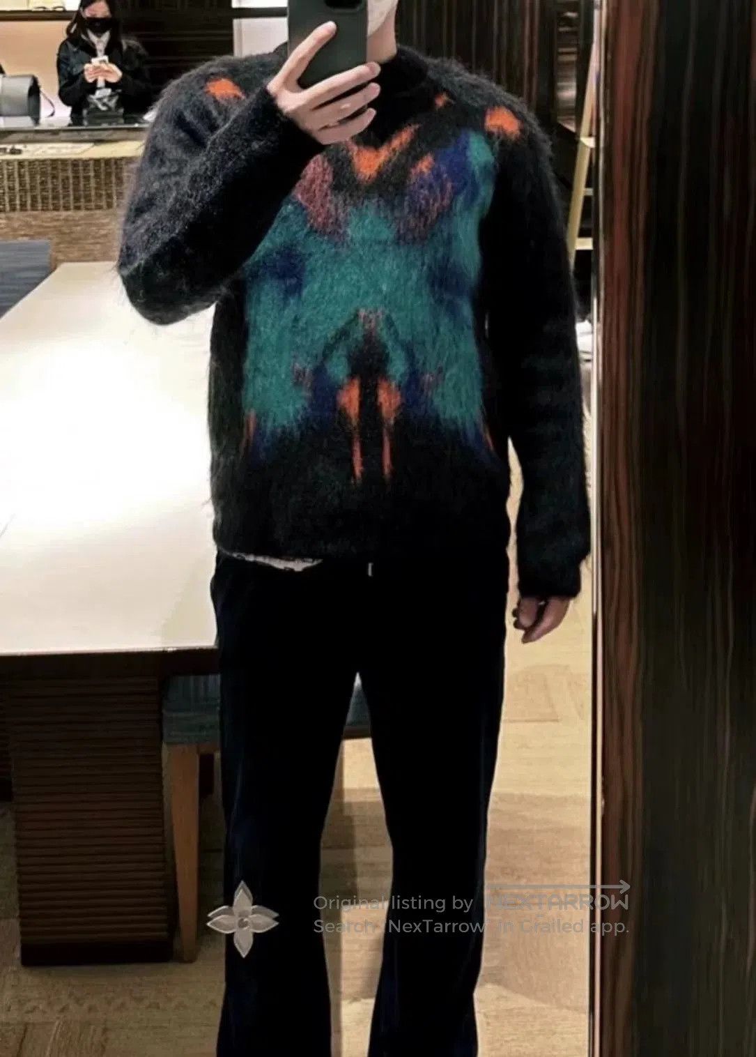 Louis Vuitton Louis Vuitton Graffiti Butterfly Intarsia Sweater. Size US M / EU 48-50 / 2 - 5 Thumbnail
