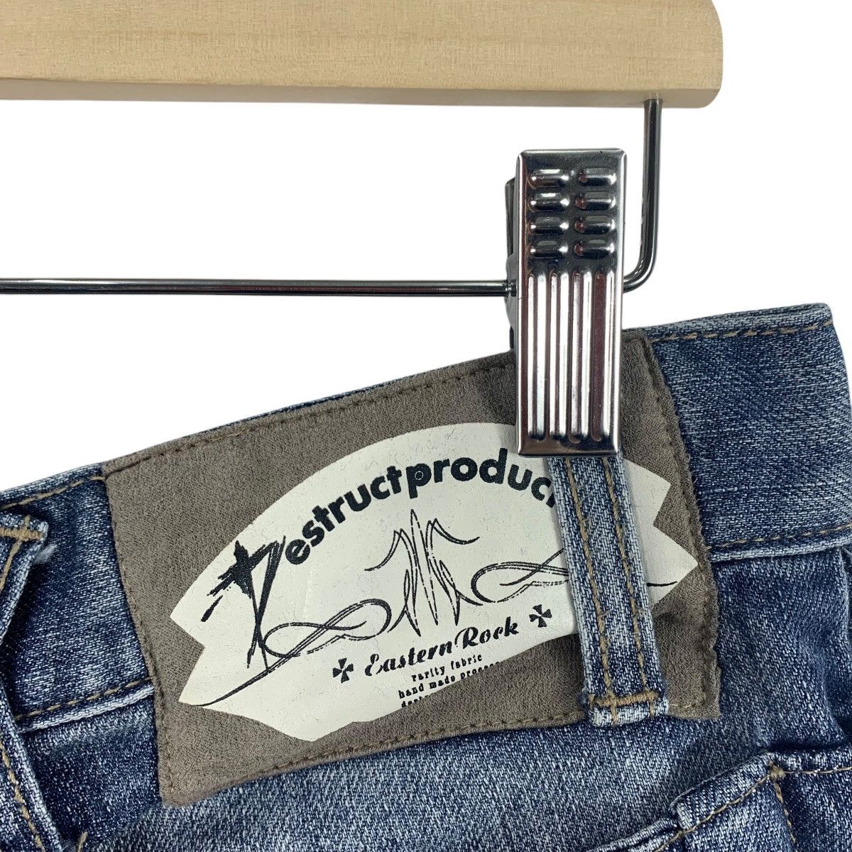 PPFM PPFM Eastern rock destruct product blue jeans Size US 29 - 3 Thumbnail